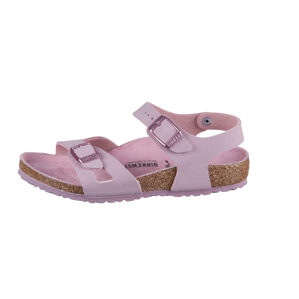 Faux leather sandals BIRKENSTOCK Pink