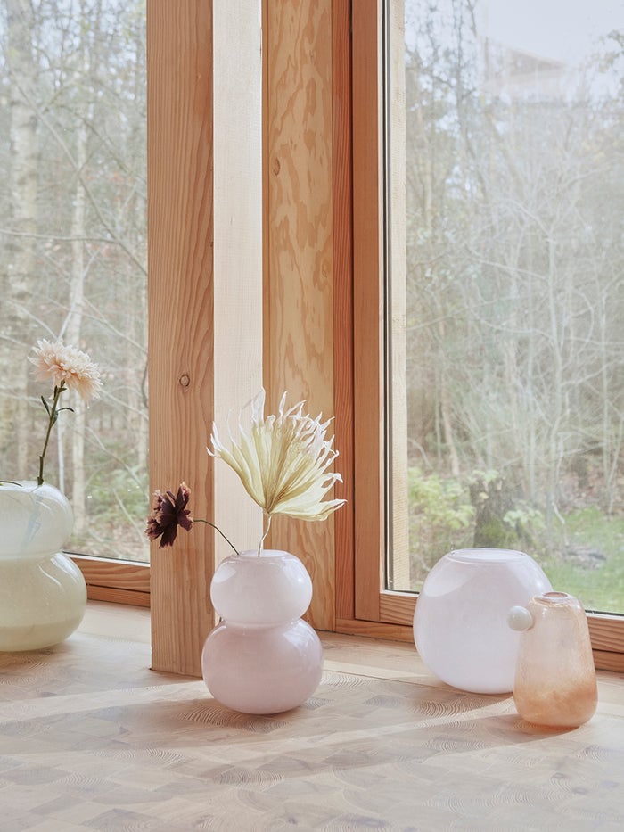 Glass vase OYOY LIVING DESIGN Purple