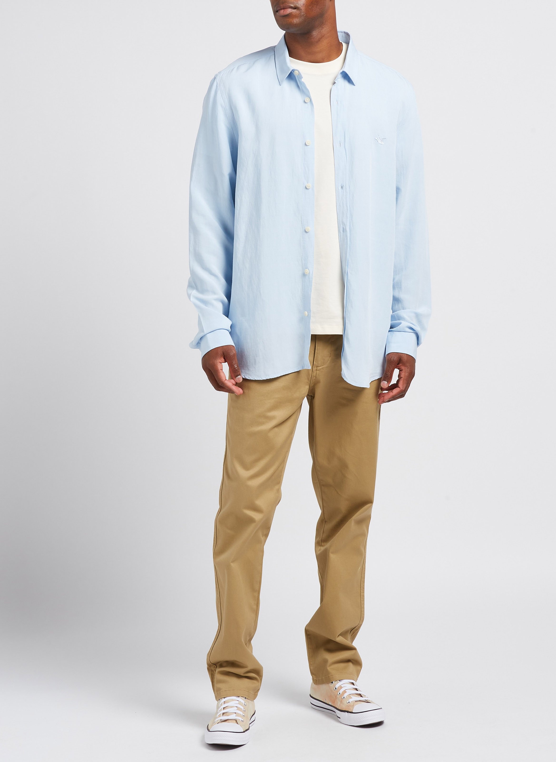 Pantalon chino slim-fit en coton stretch DOCKERS Beige