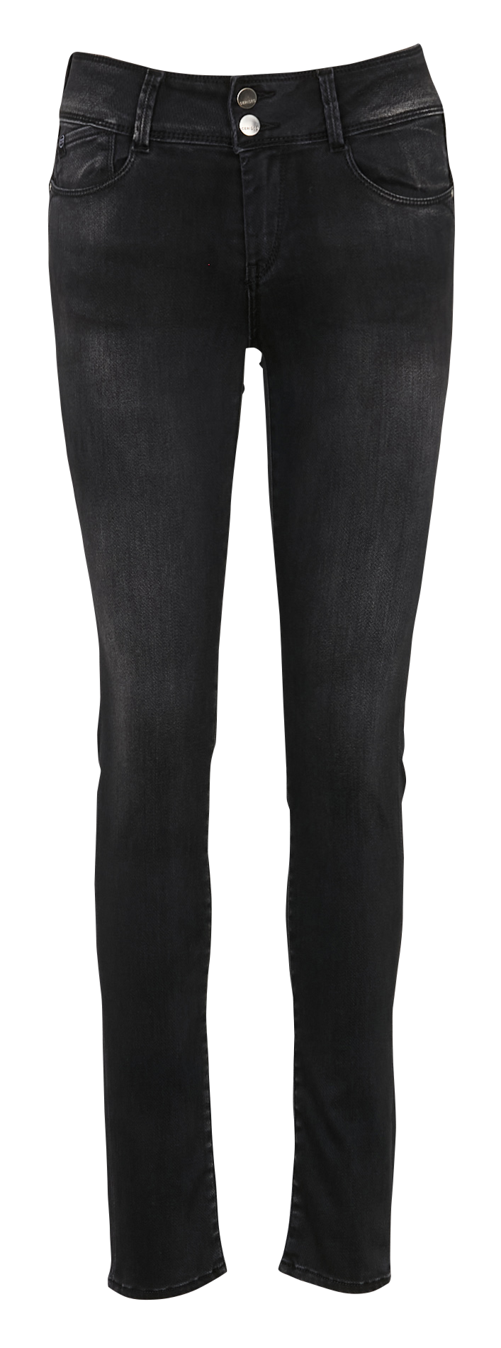 Jean slim en coton mélangé LE TEMPS DES CERISES Noir