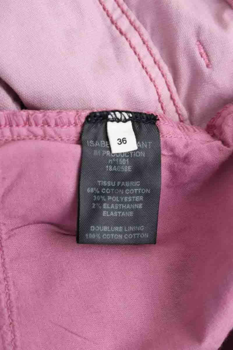 Cotton pants ISABEL MARANT ÉTOILE - SECONDE MAIN Pink