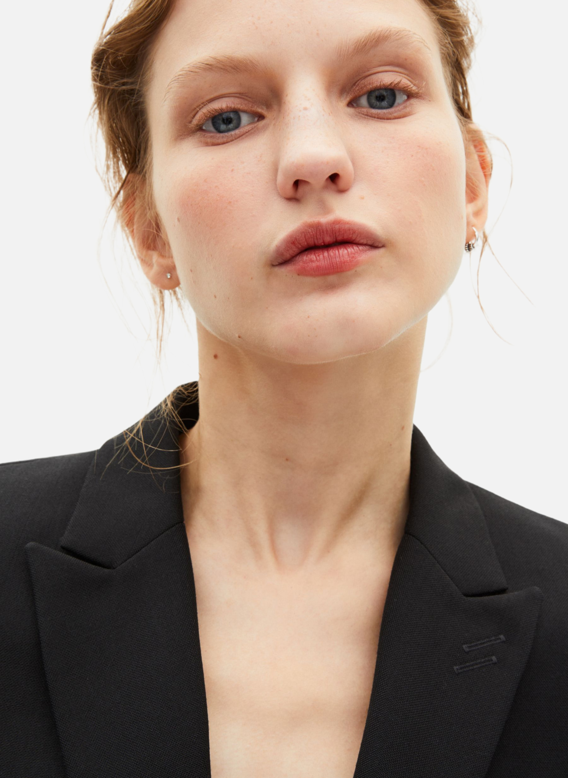 Short asymmetrical jacket THE KOOPLES Black