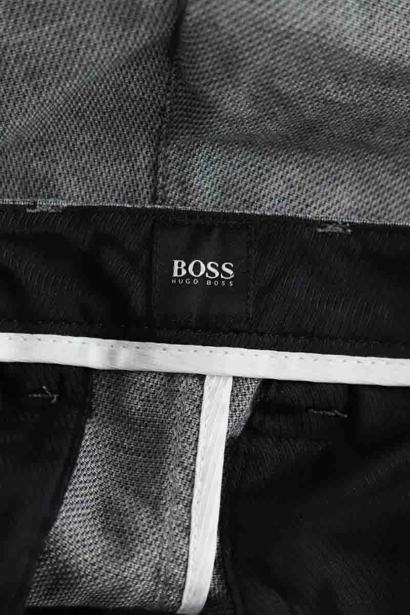 Slim-fit cotton cargo pants BOSS - SECONDE MAIN Grey