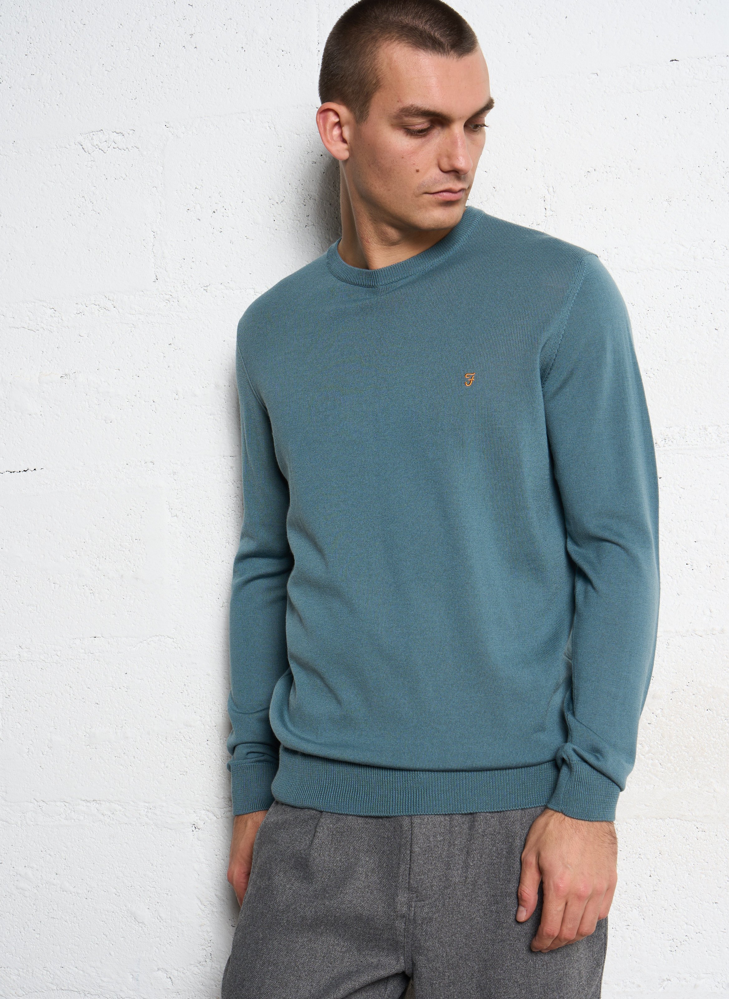 Pull regular en laine mérinos FARAH