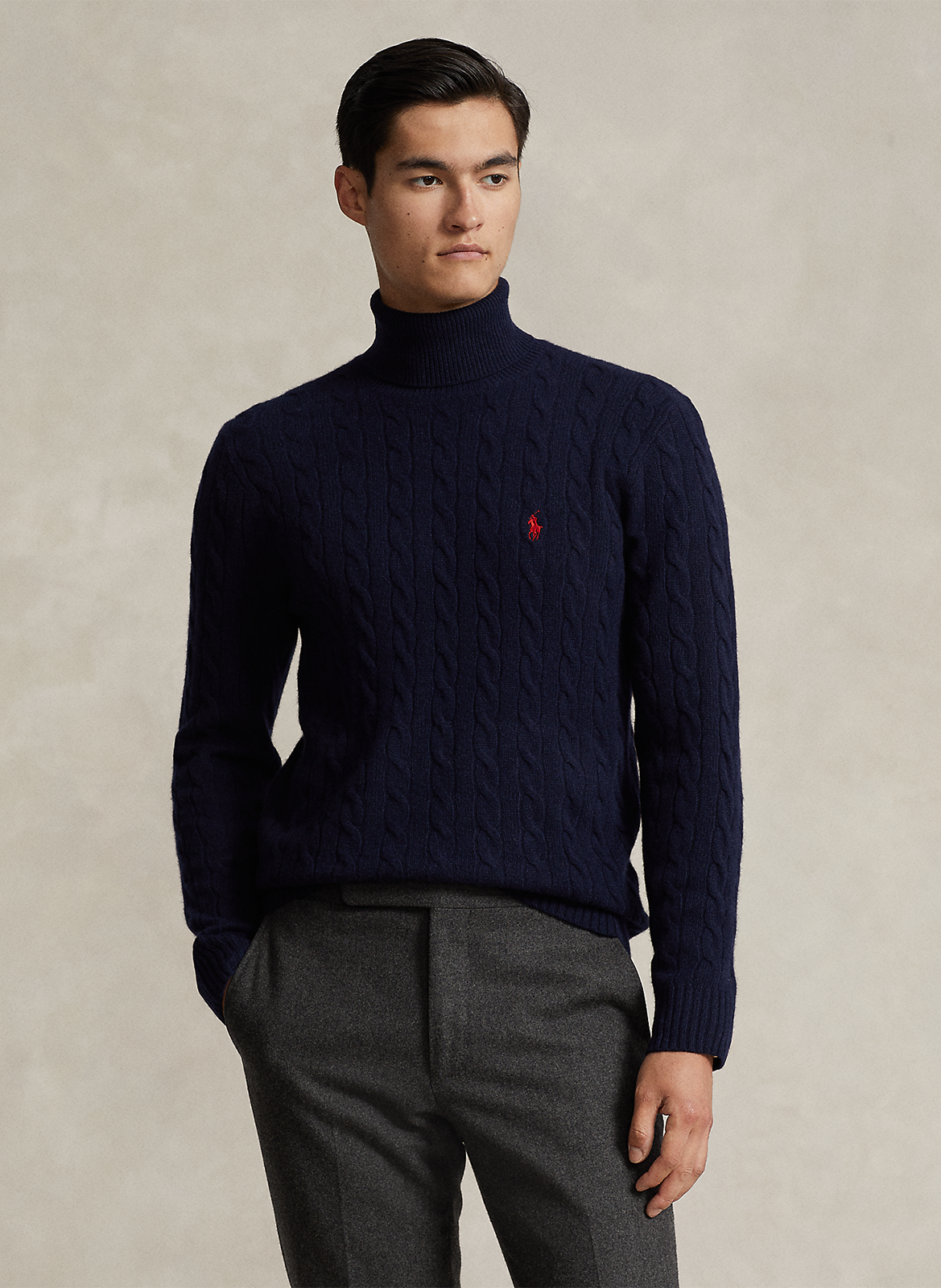 High-neck wool-blend sweater POLO RALPH LAUREN