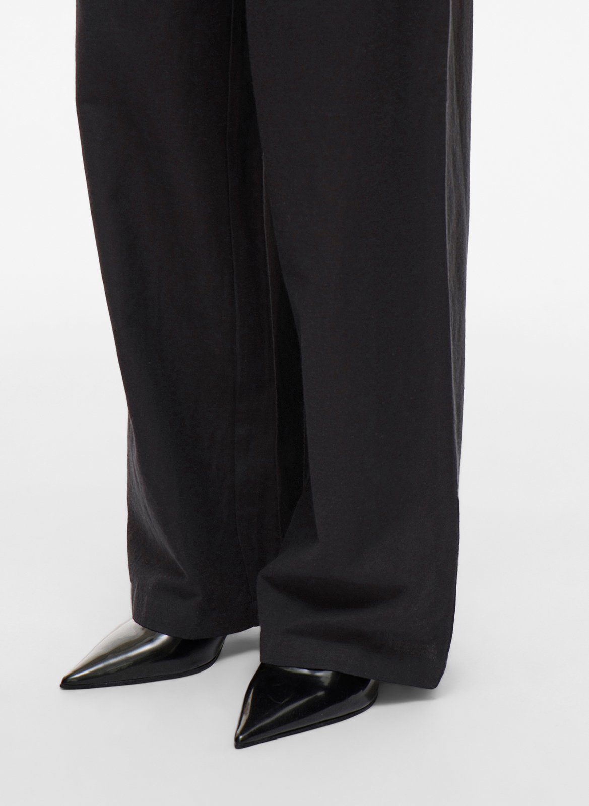 Pantalon droit VILA Noir