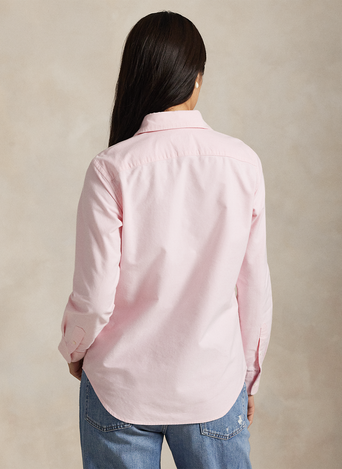 Blouse met klassieke kraag POLO RALPH LAUREN Roze