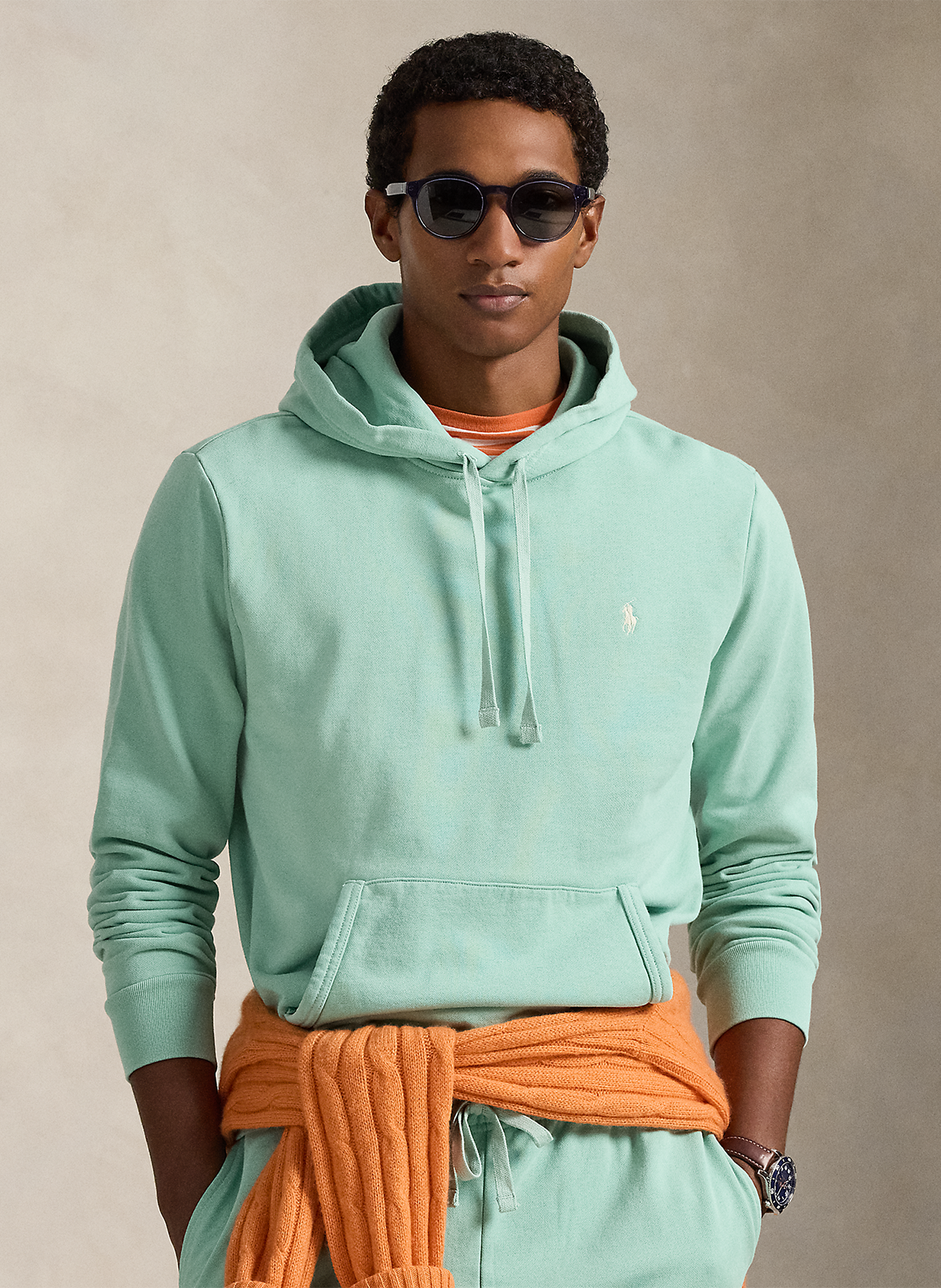 Sweat à capuche en coton POLO RALPH LAUREN