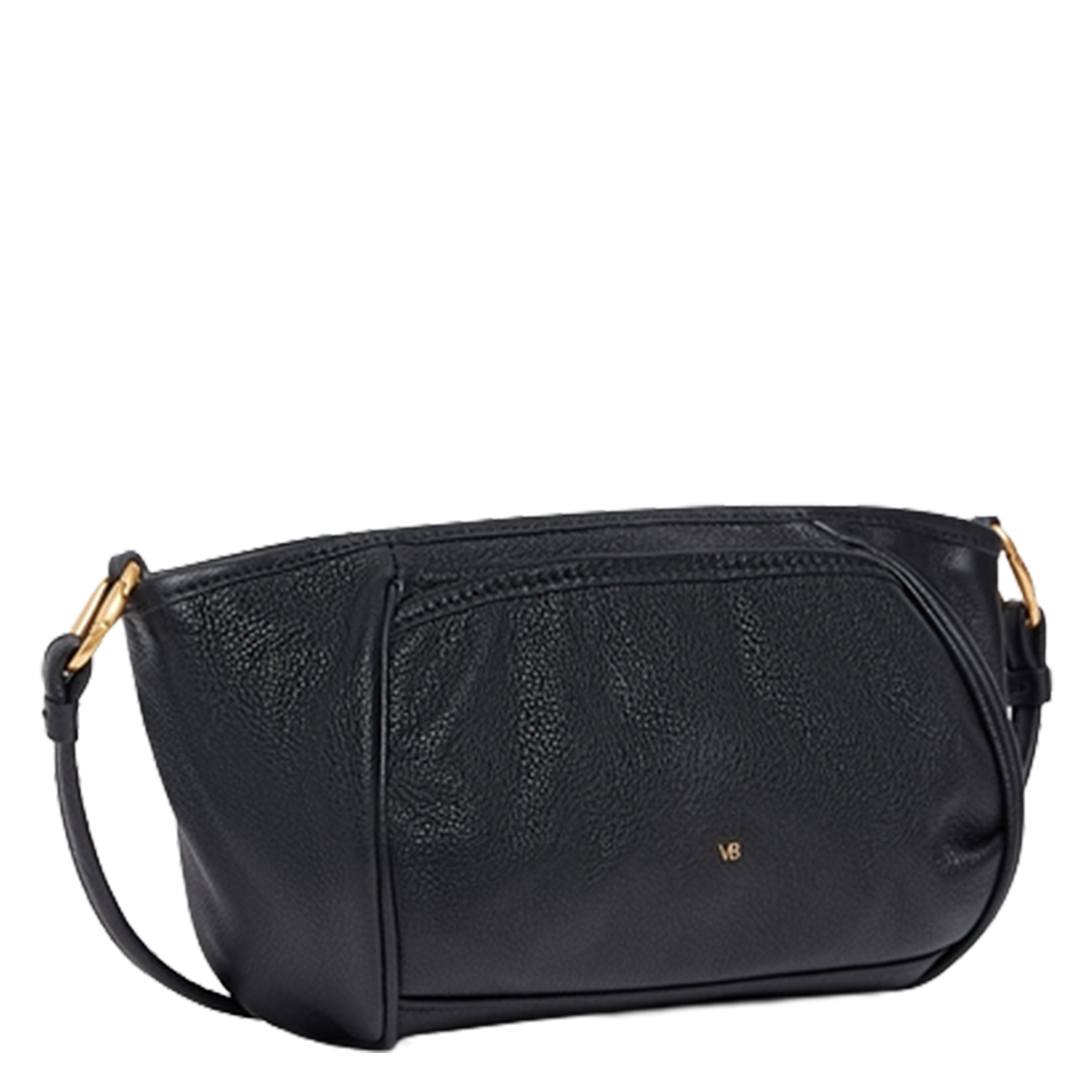 Zipped leather shoulder VANESSA BRUNO Black