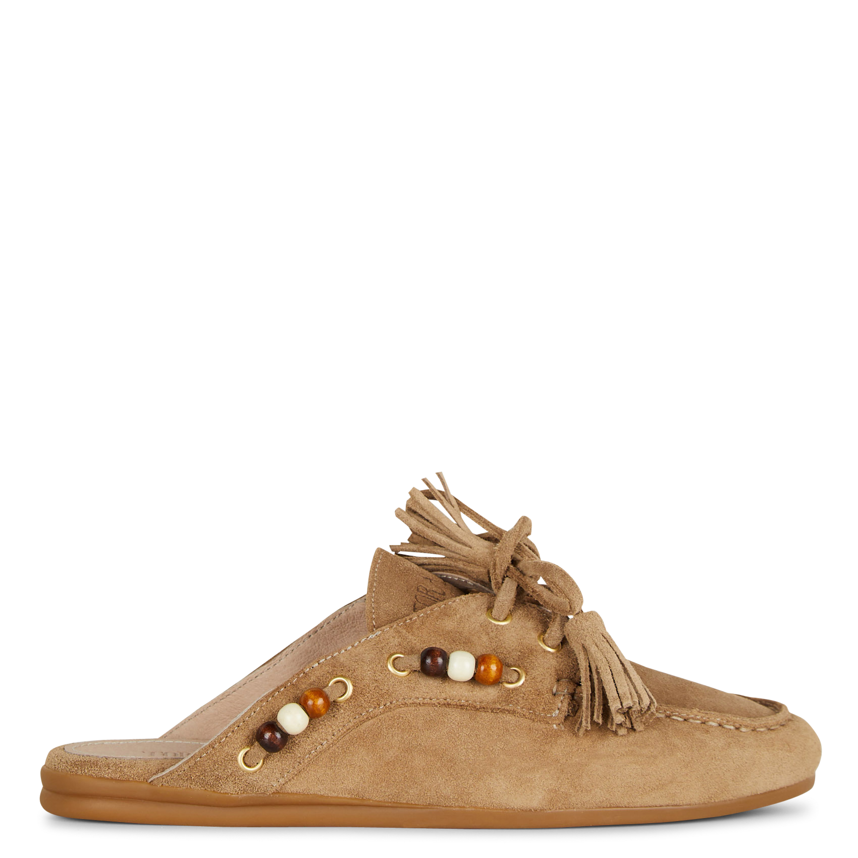 Mules aus Veloursleder TORAL