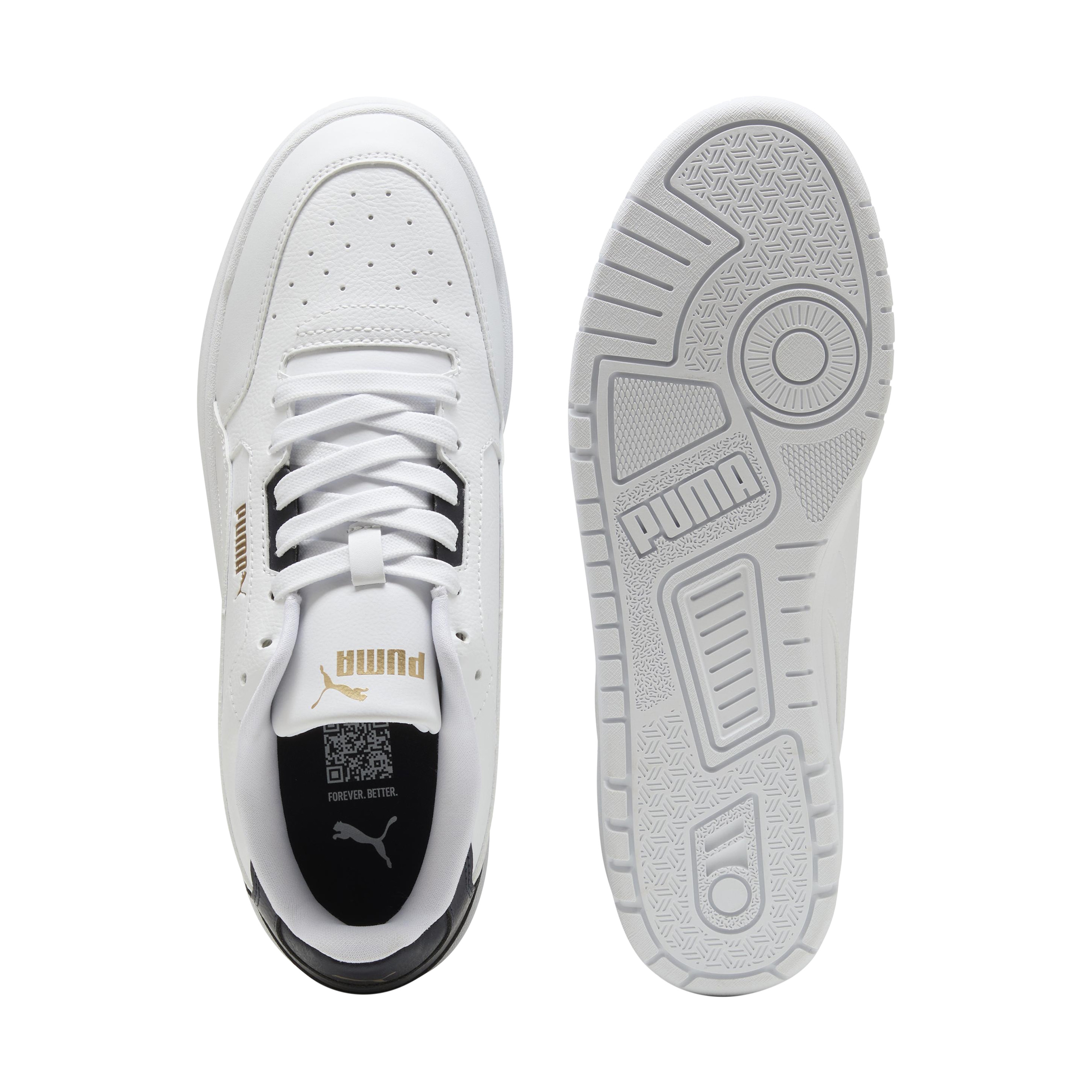Basket basse à lacets  shuffle downtown PUMA Blanc