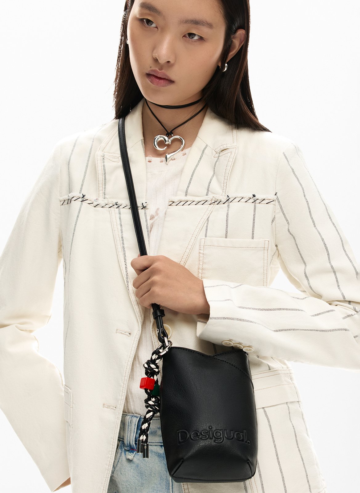 Sac bandoulière DESIGUAL Negro