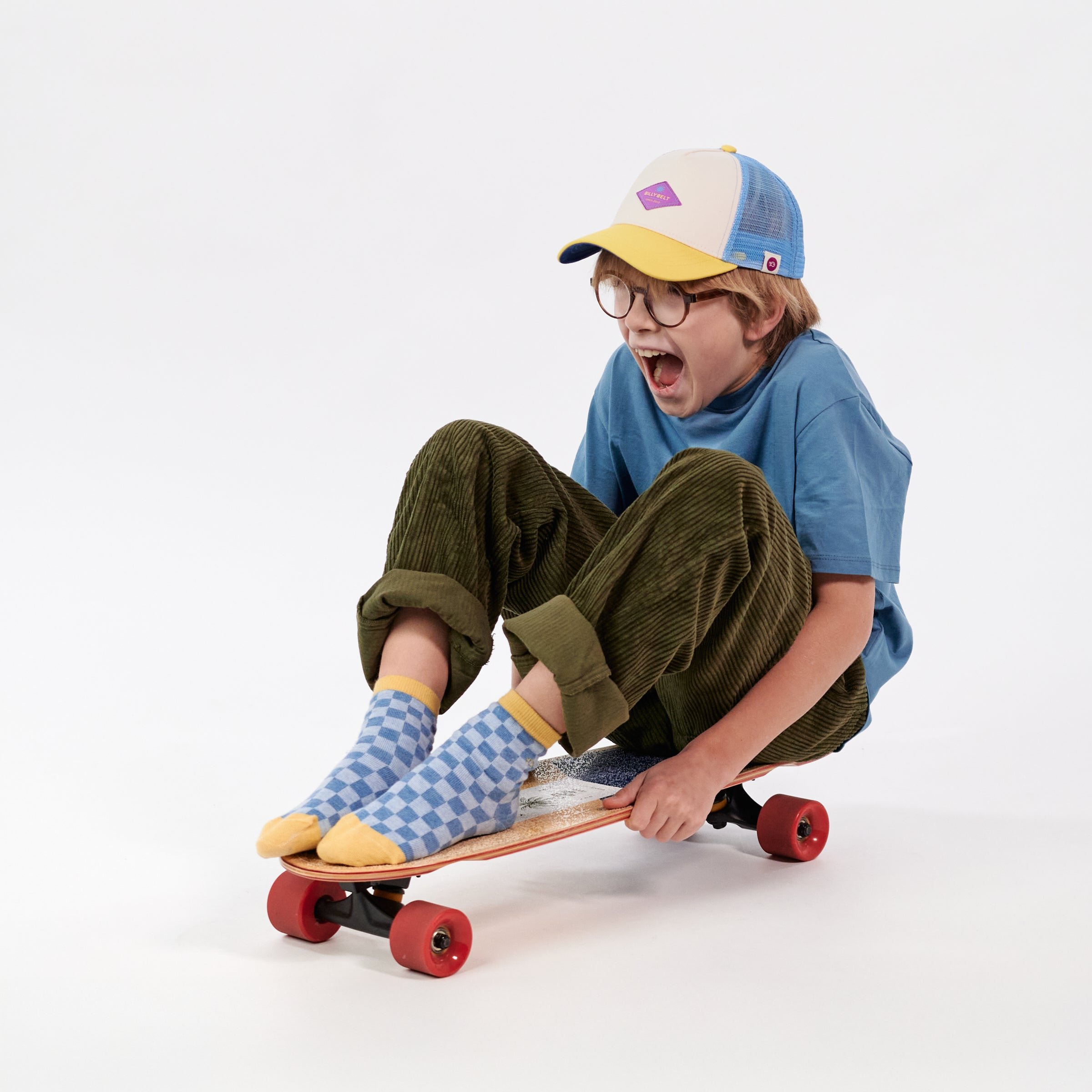 Casquette en coton trucker BILLYBELT Beige