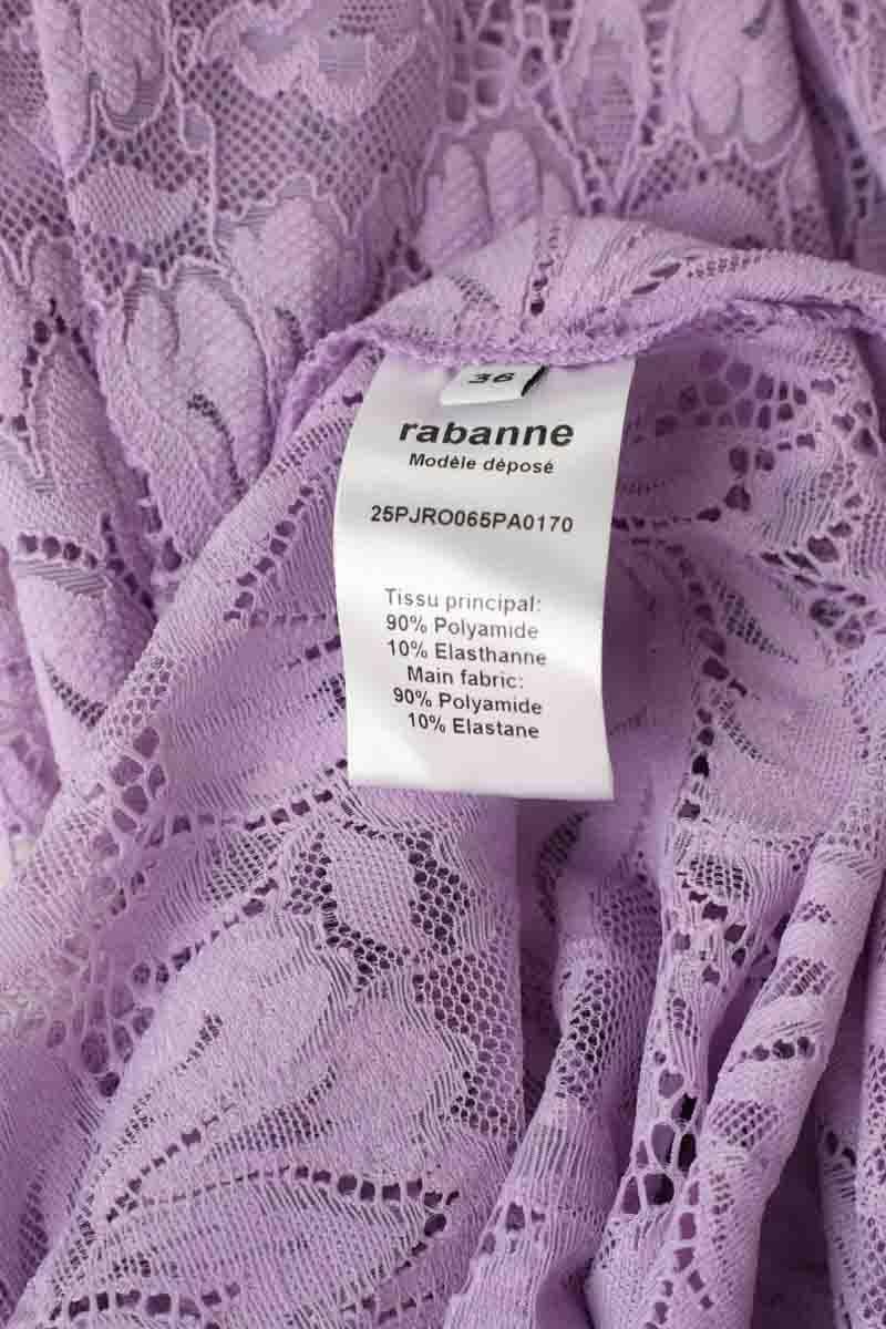 Robe PACO RABANNE - Seconde Main Violet