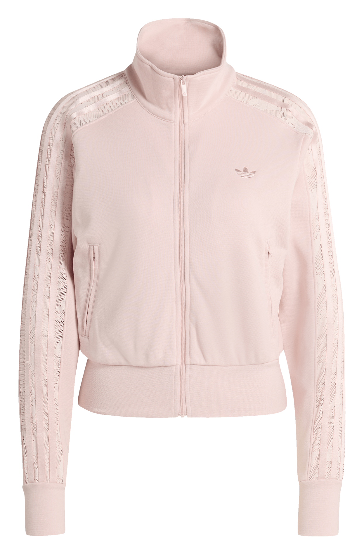 Jasje met opstaande kraag | katoenblend ADIDAS Roze