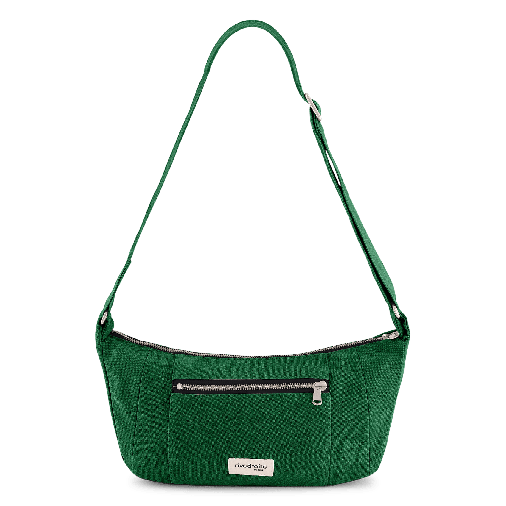 Schoudertas van gerecycled gemengd katoen. RIVEDROITE PARIS