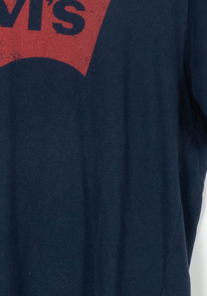 Tommy Badge T-shirt LEVI'S - Seconde main Blue