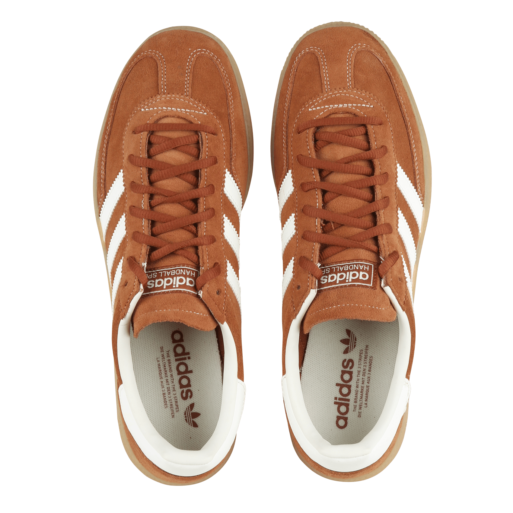 Baskets basses unies ADIDAS Marron