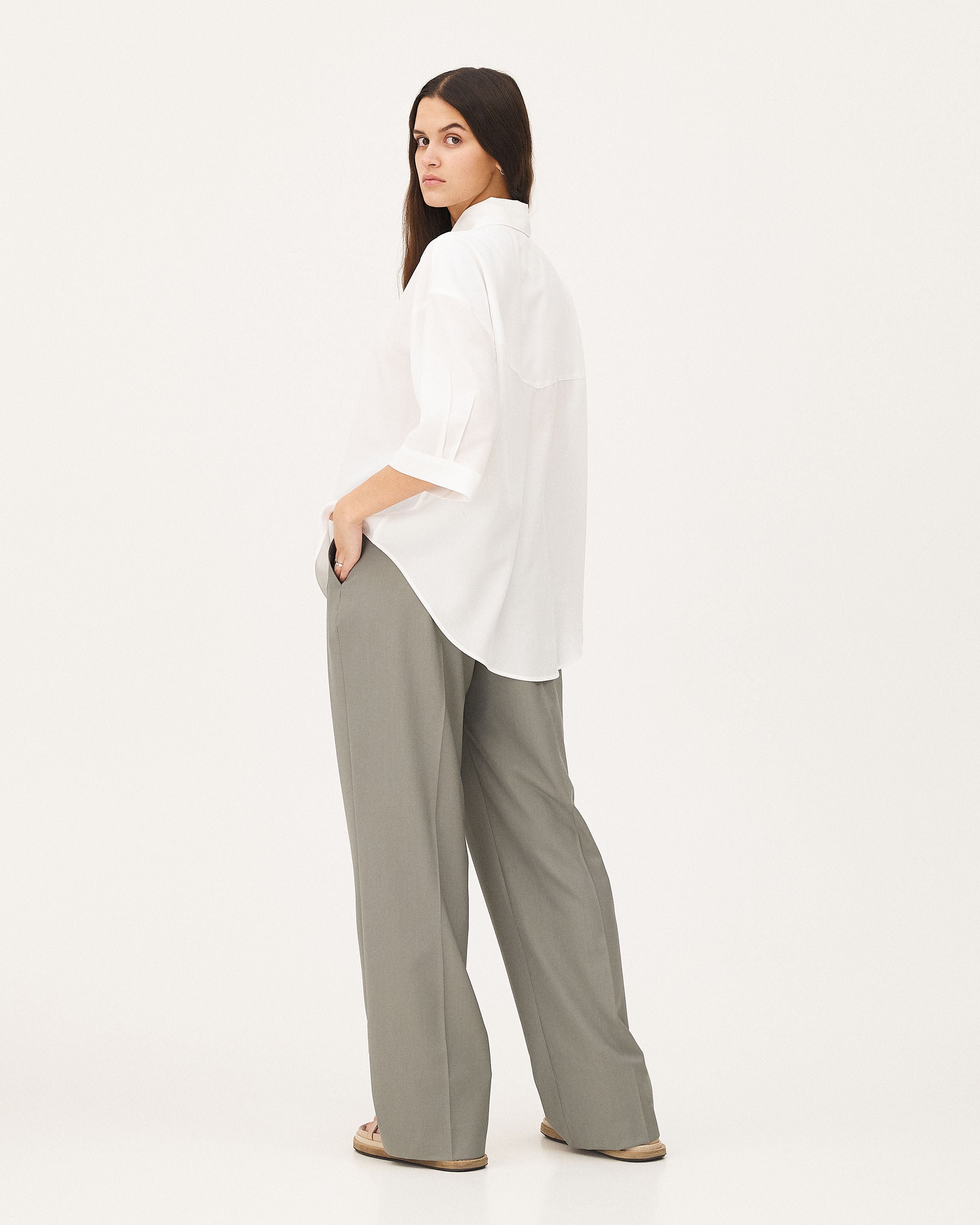 Pantalon tailoring vils Noyoco Green