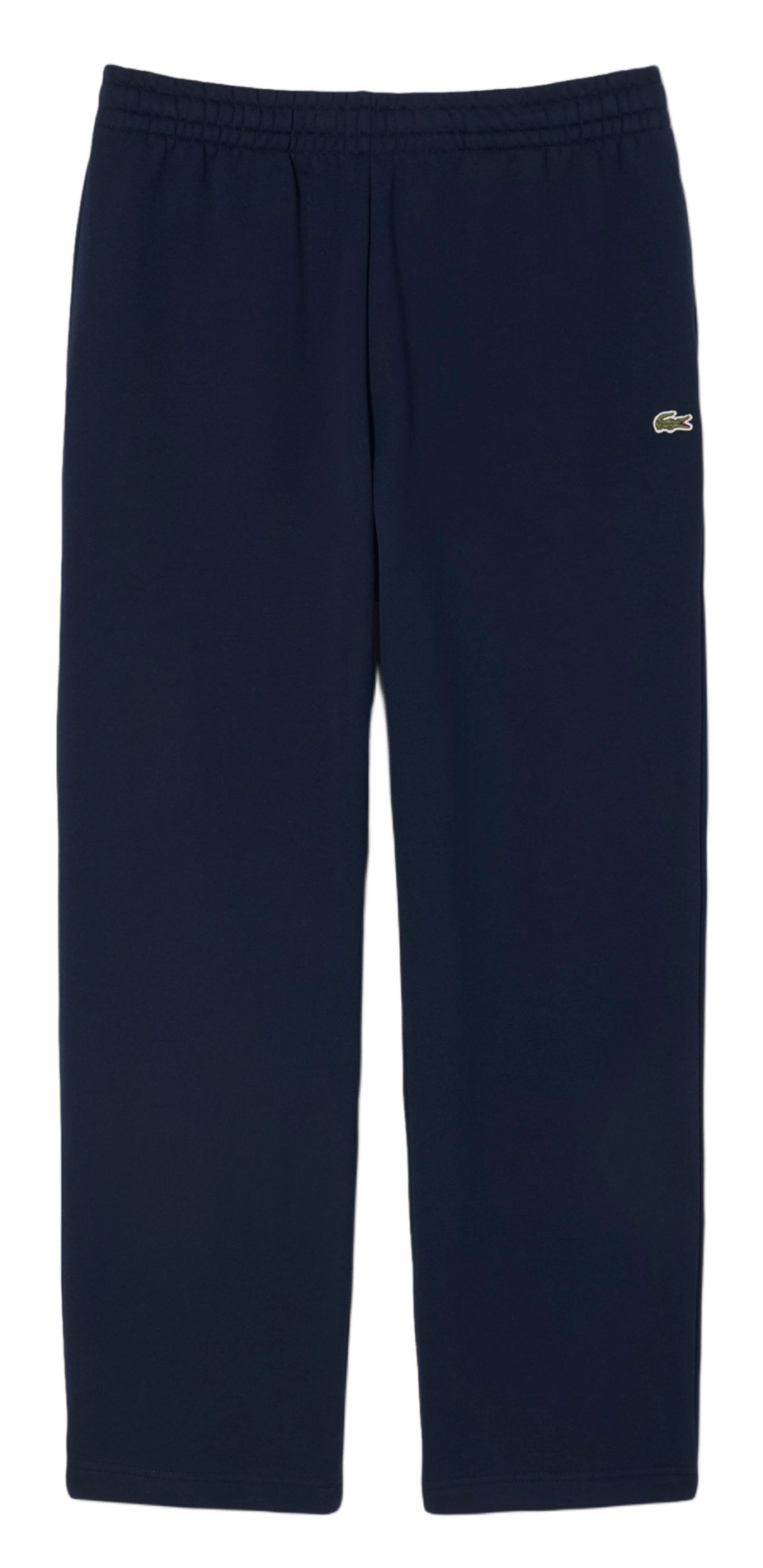 Straight cotton track pants LACOSTE Blue