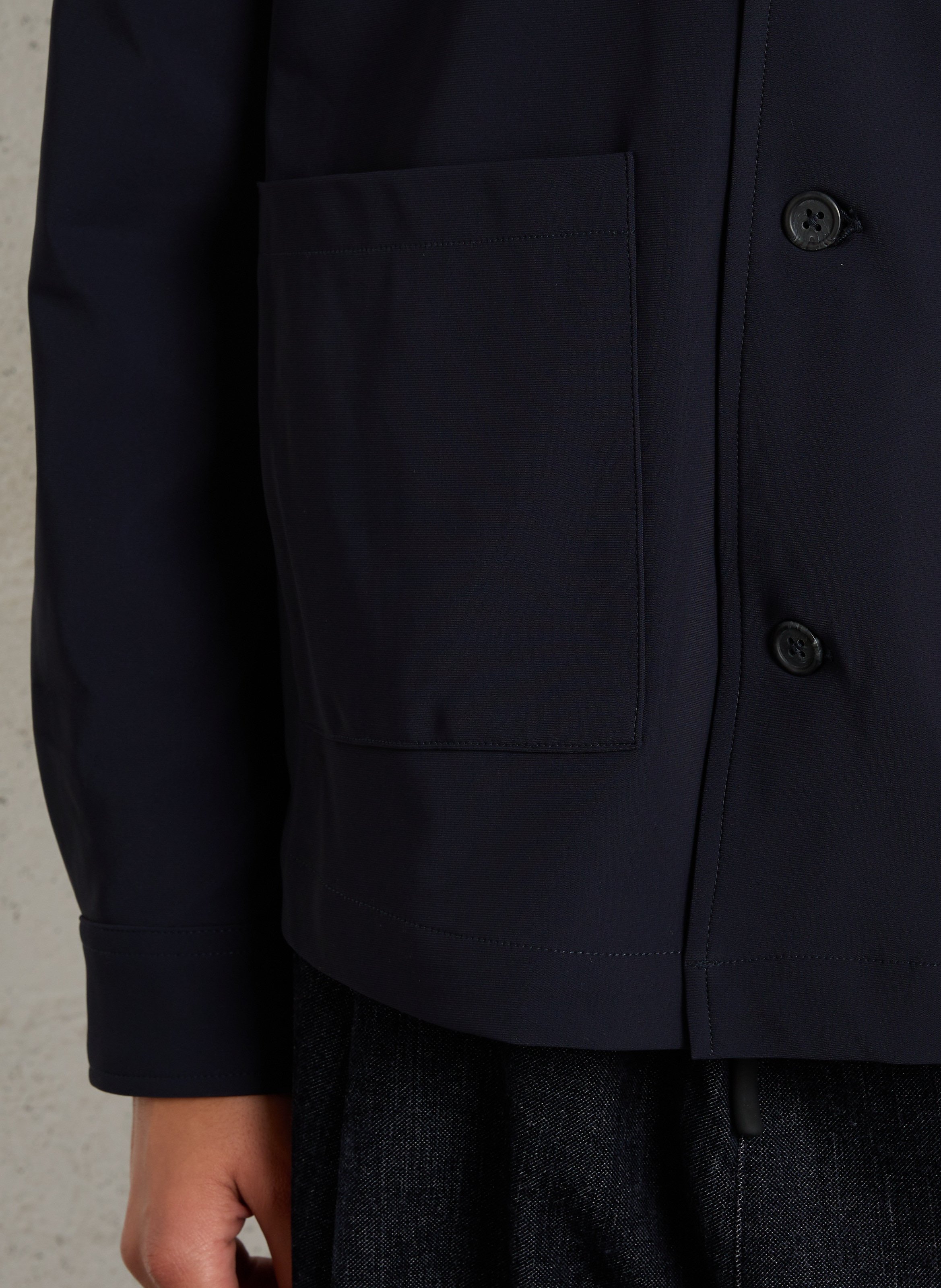 Surchemise droite col classique à poches IMPERIAL Bleu