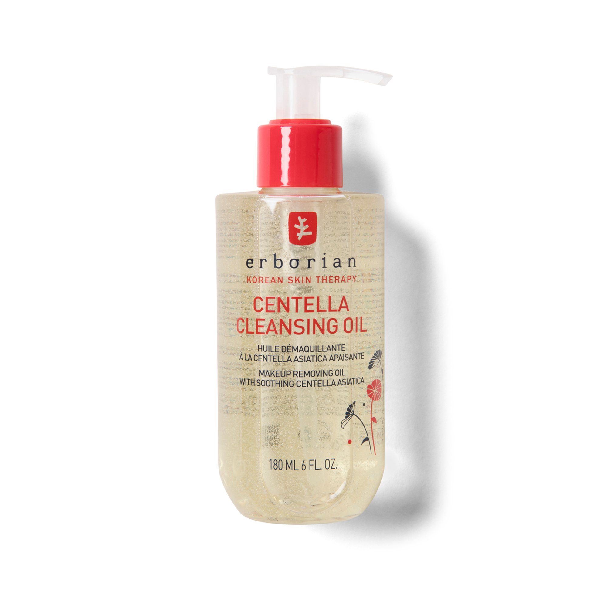 Centella Cleansing Oil - Huile Démaquillante Ultra Fine à la Centella Asiatica Apaisante ERBORIAN No color