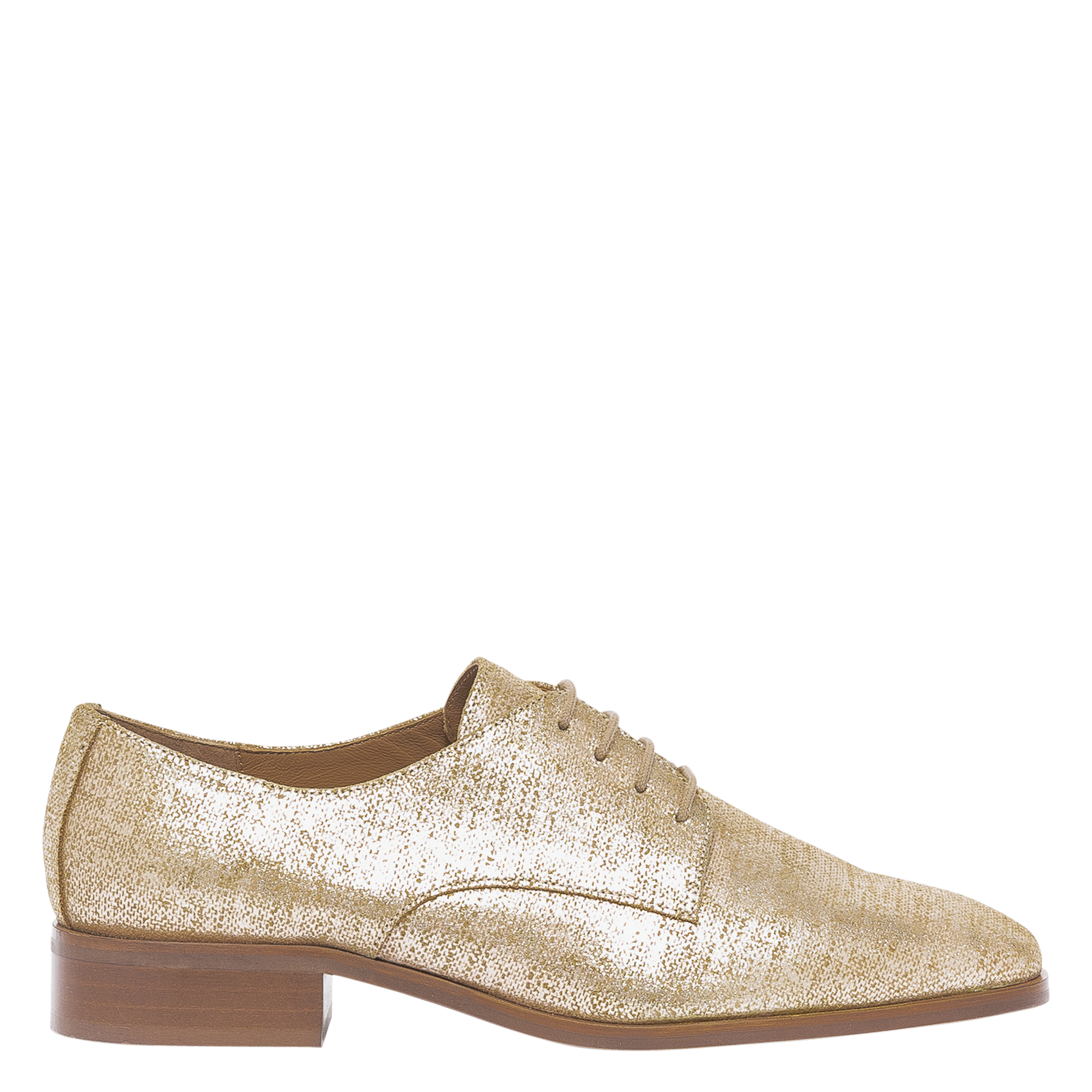 derbies metallise femme