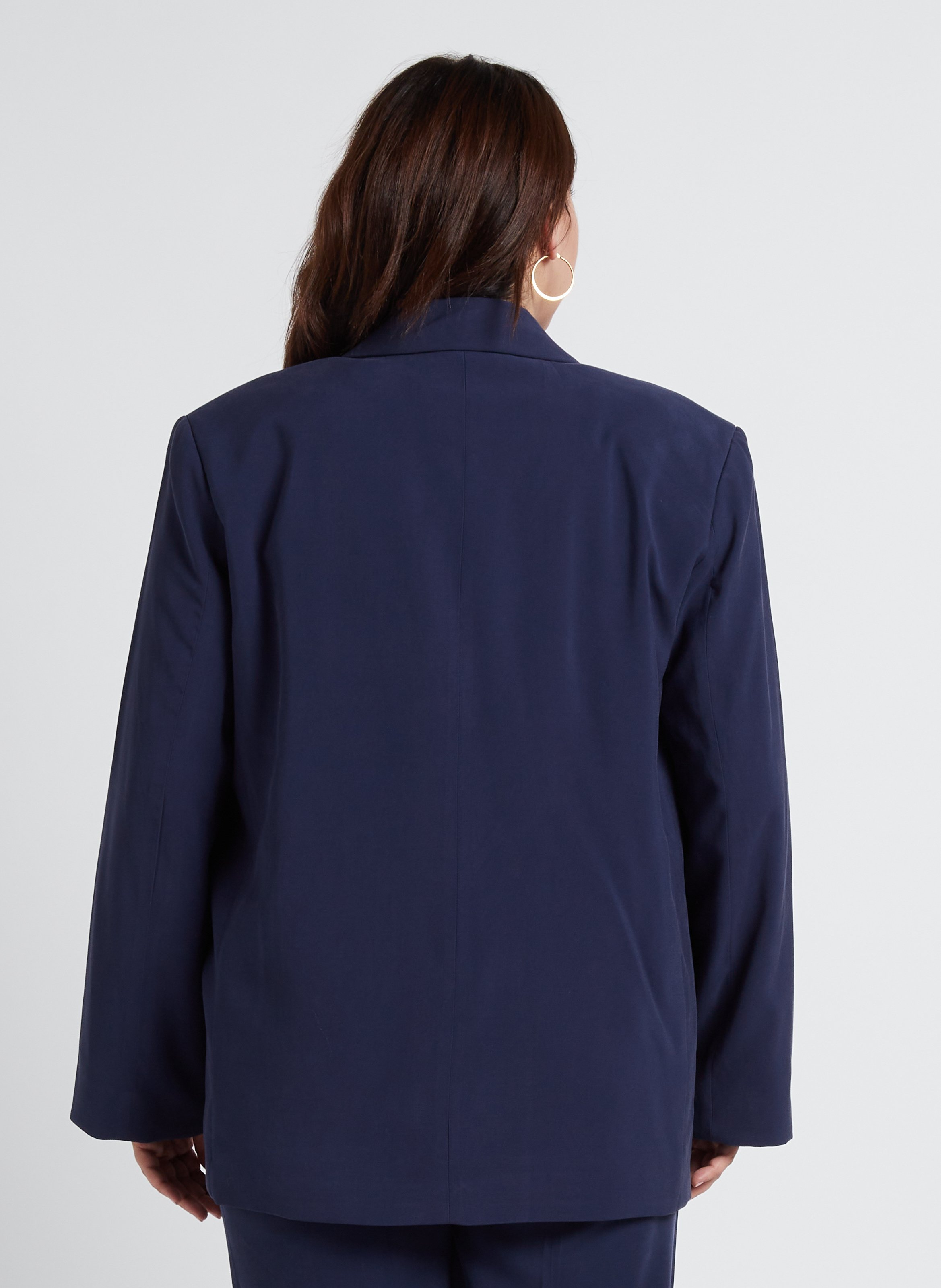 Blazer GINA TRICOT Blauw