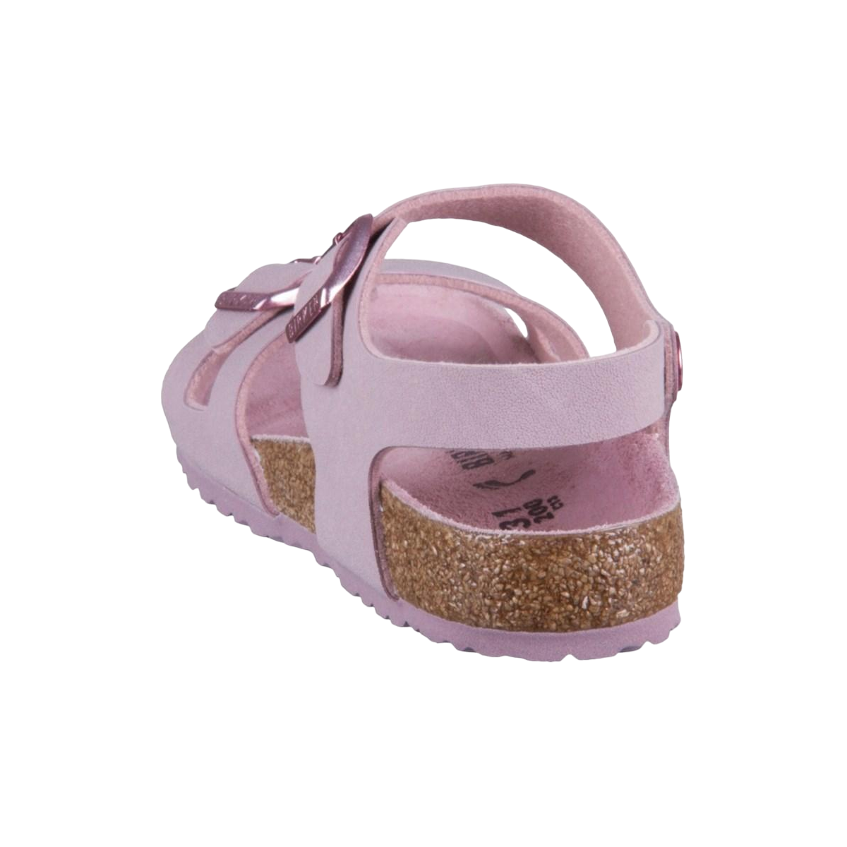 Faux leather sandals BIRKENSTOCK Pink