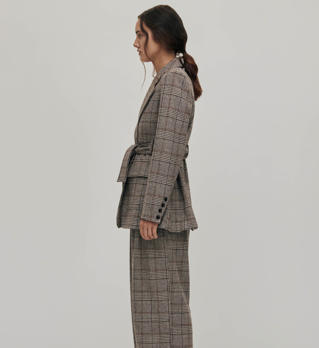 Voile and crochet dress ALOHAS Brown