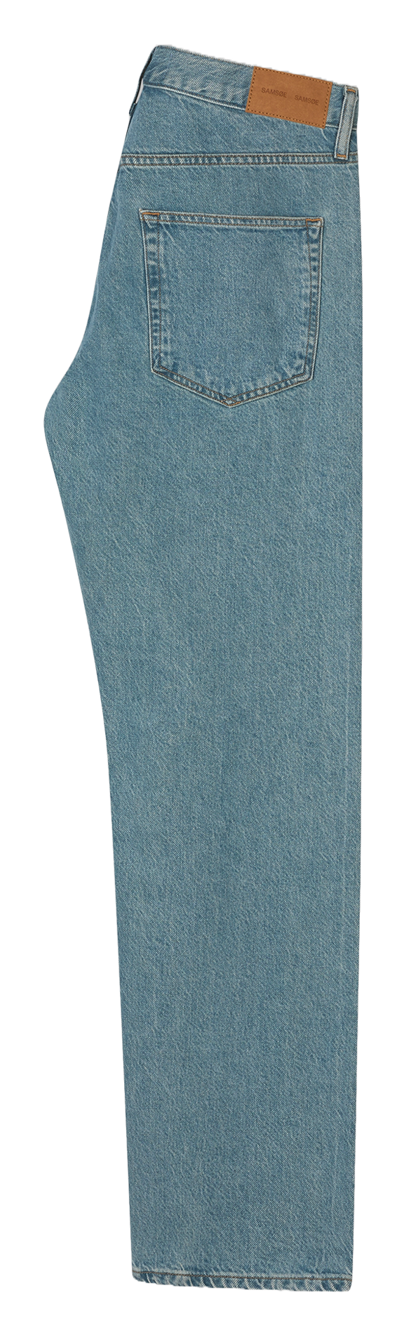 Straight organic cotton jeans SAMSOE SAMSOE Blue