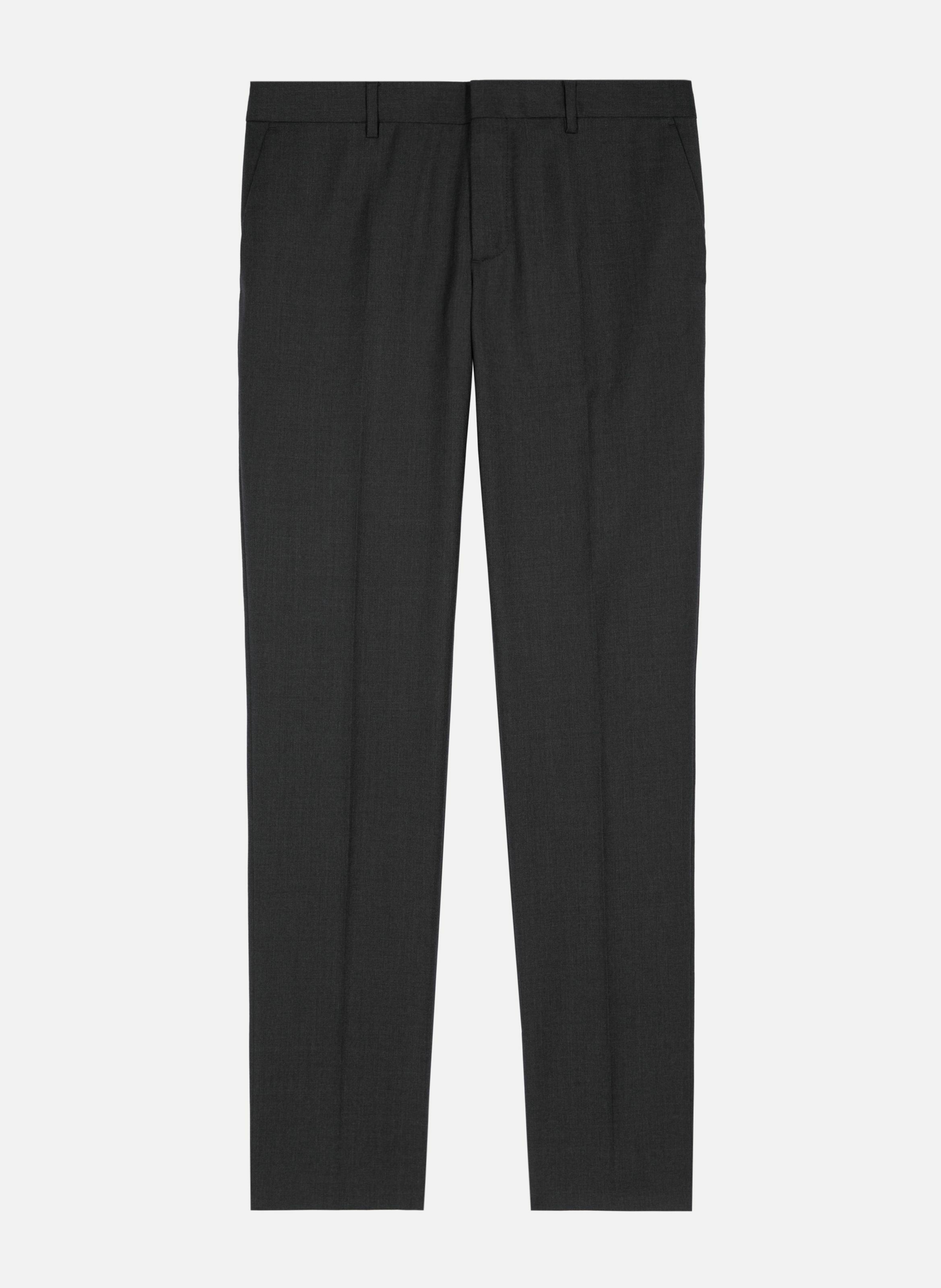 Tailored wool suit trousers THE KOOPLES Grey