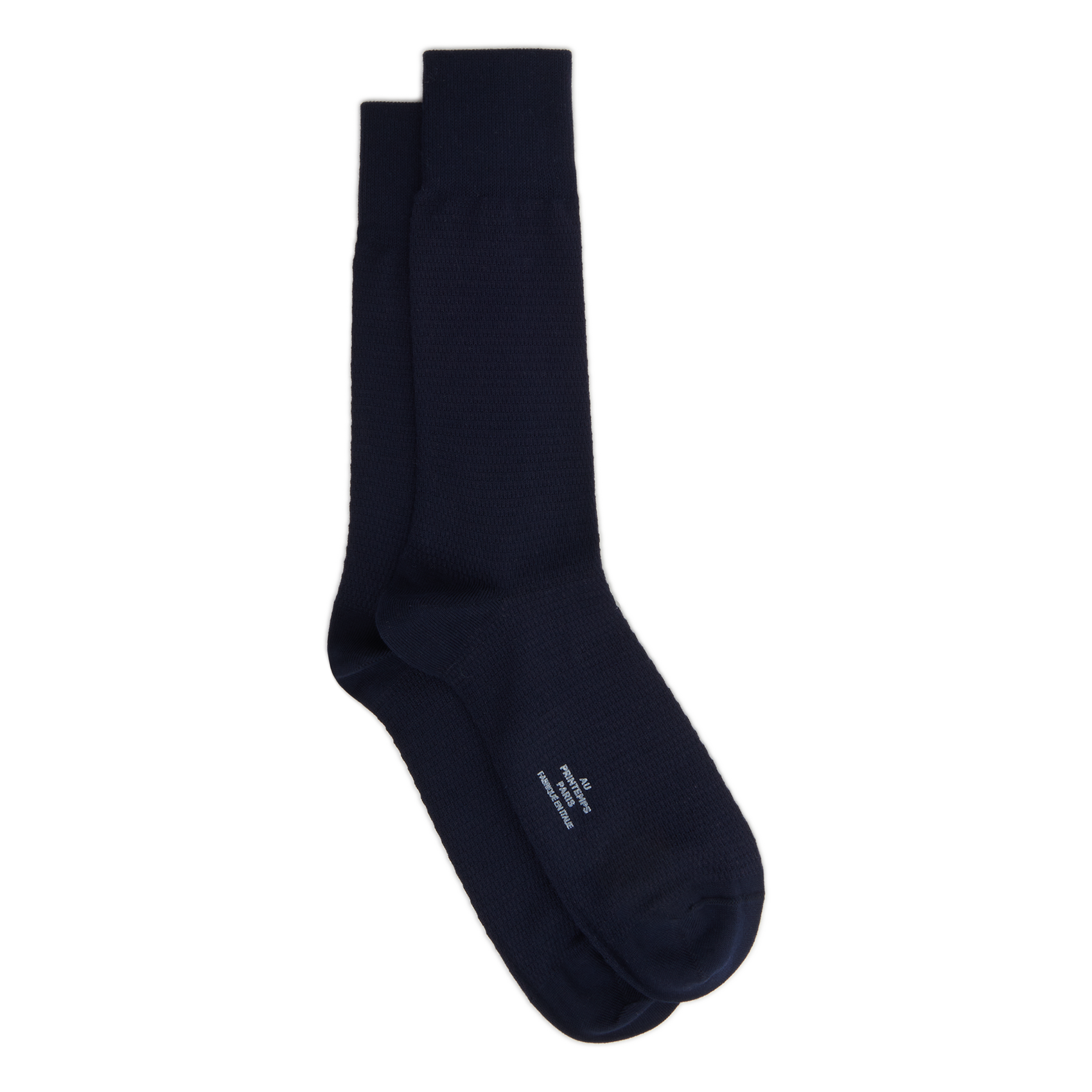 Chaussettes en coton mélangé AU PRINTEMPS PARIS Bleu