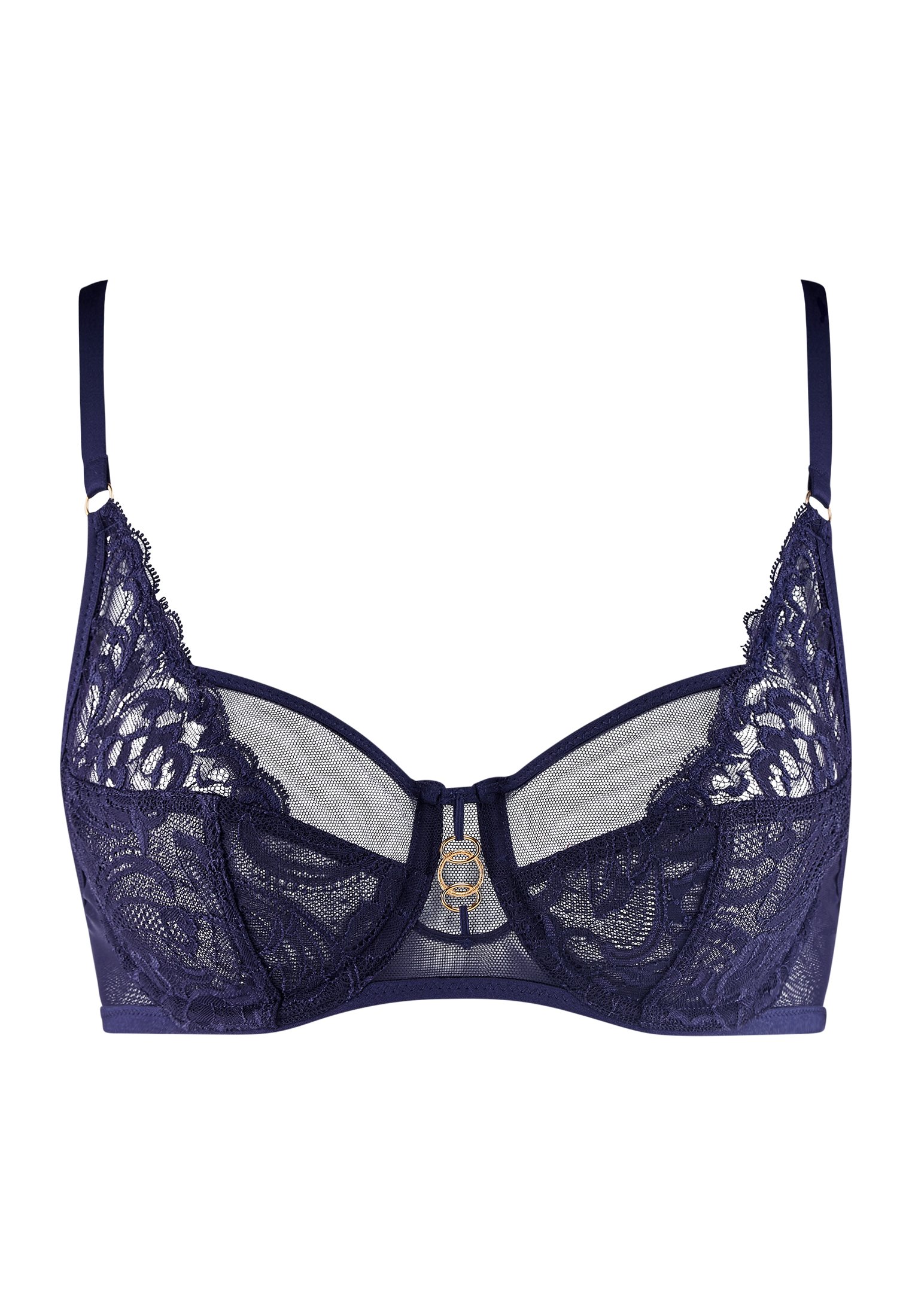 Balconette bra AUBADE Blue