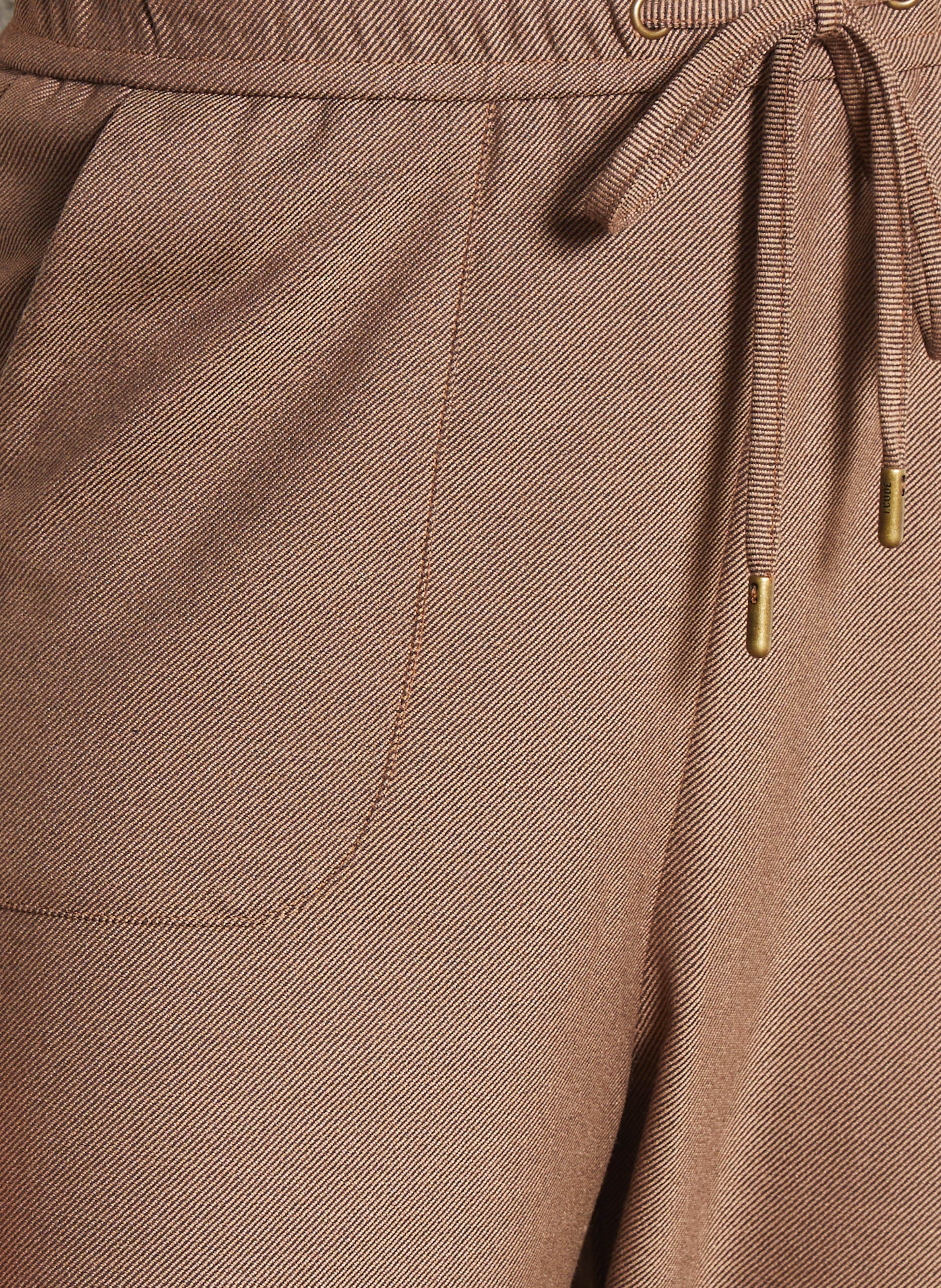 Pantalon droit  I CODE Marron