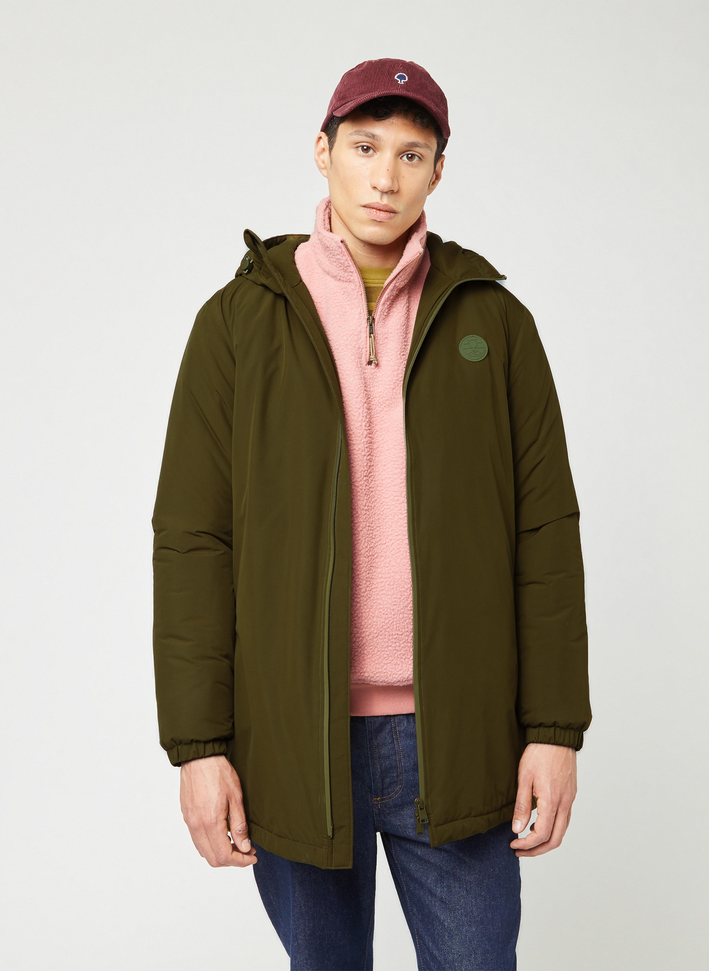 Parka droite imperméable FAGUO Bleu