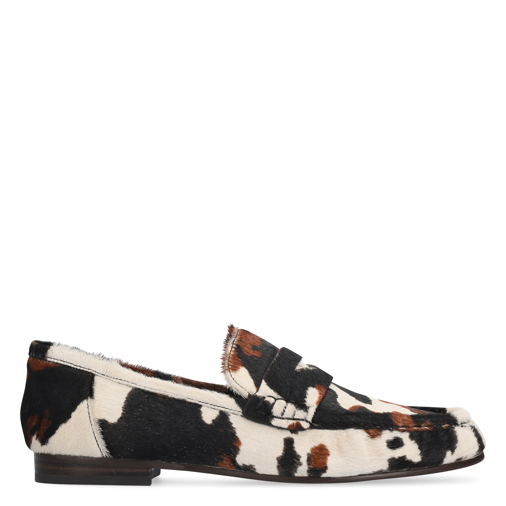 Mocassins imprimés en cuir  BIBI LOU Noir