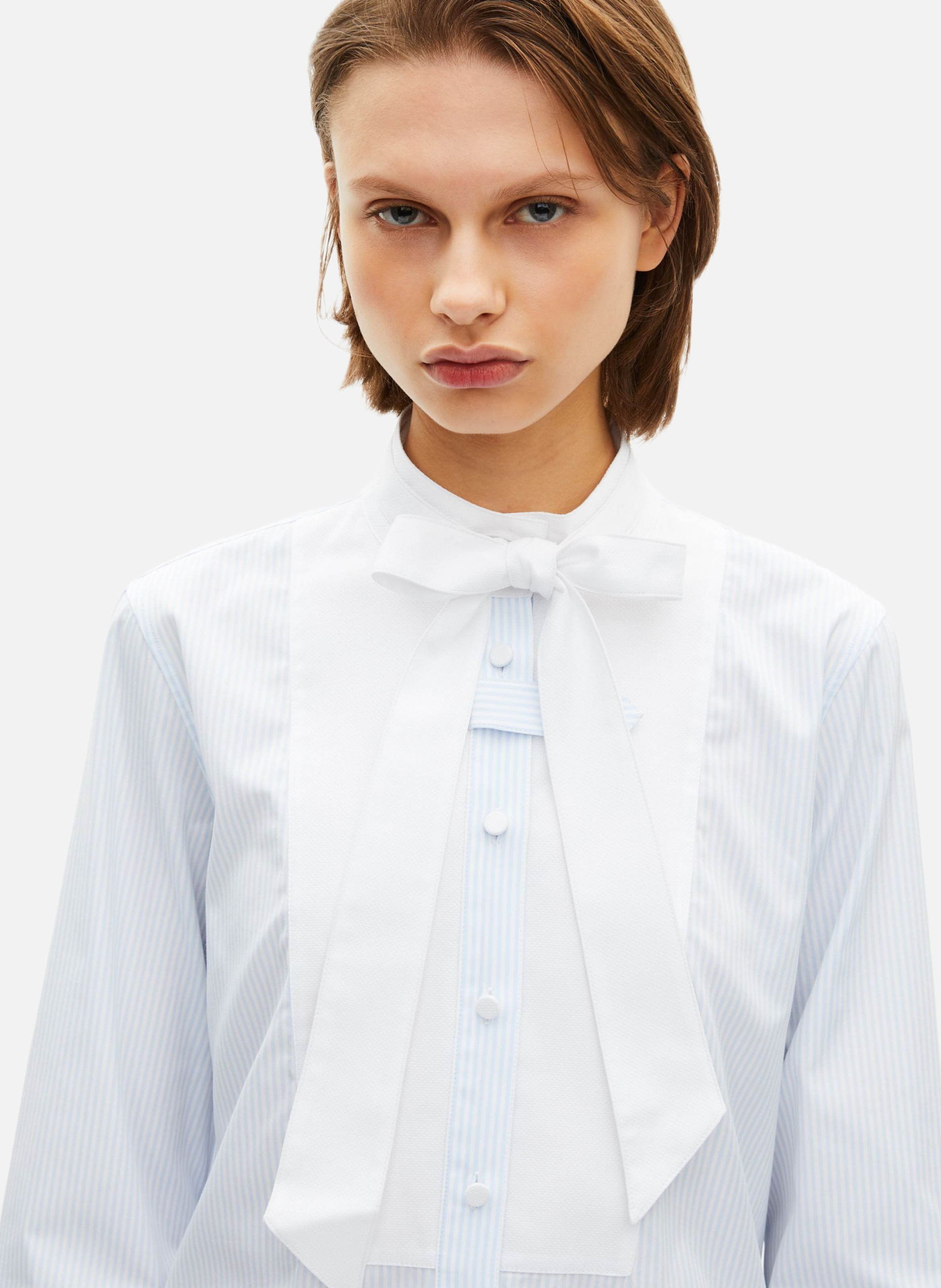 Pinstripe shirt THE KOOPLES Blue