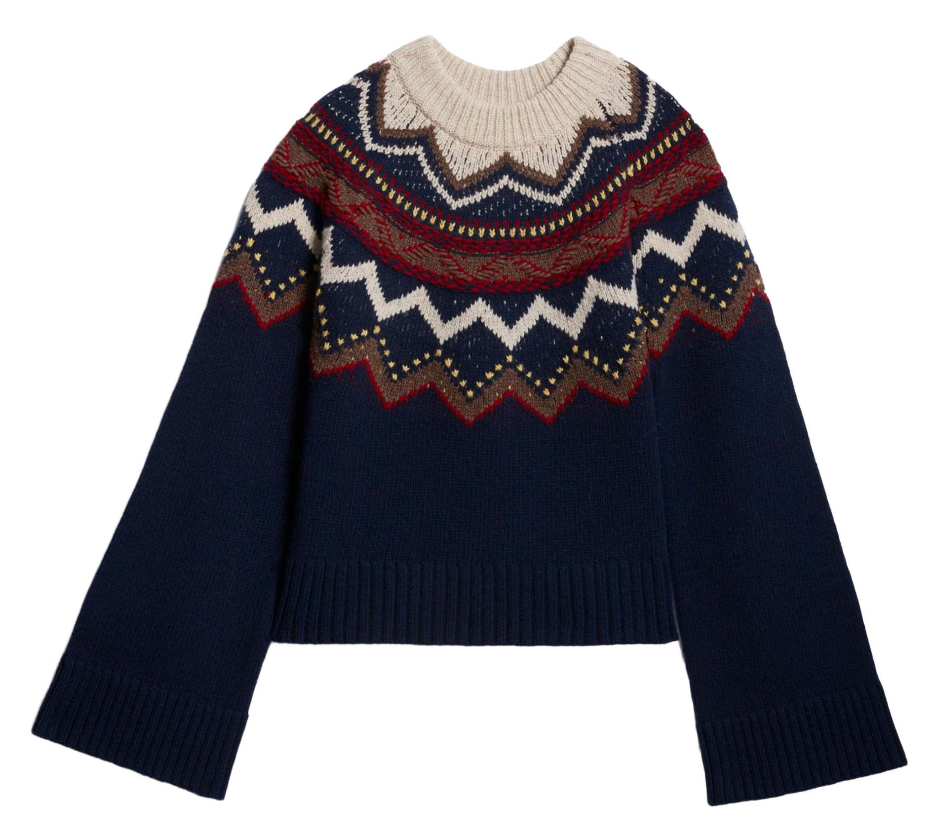 Alpaca wool sweater VANESSA BRUNO Blue