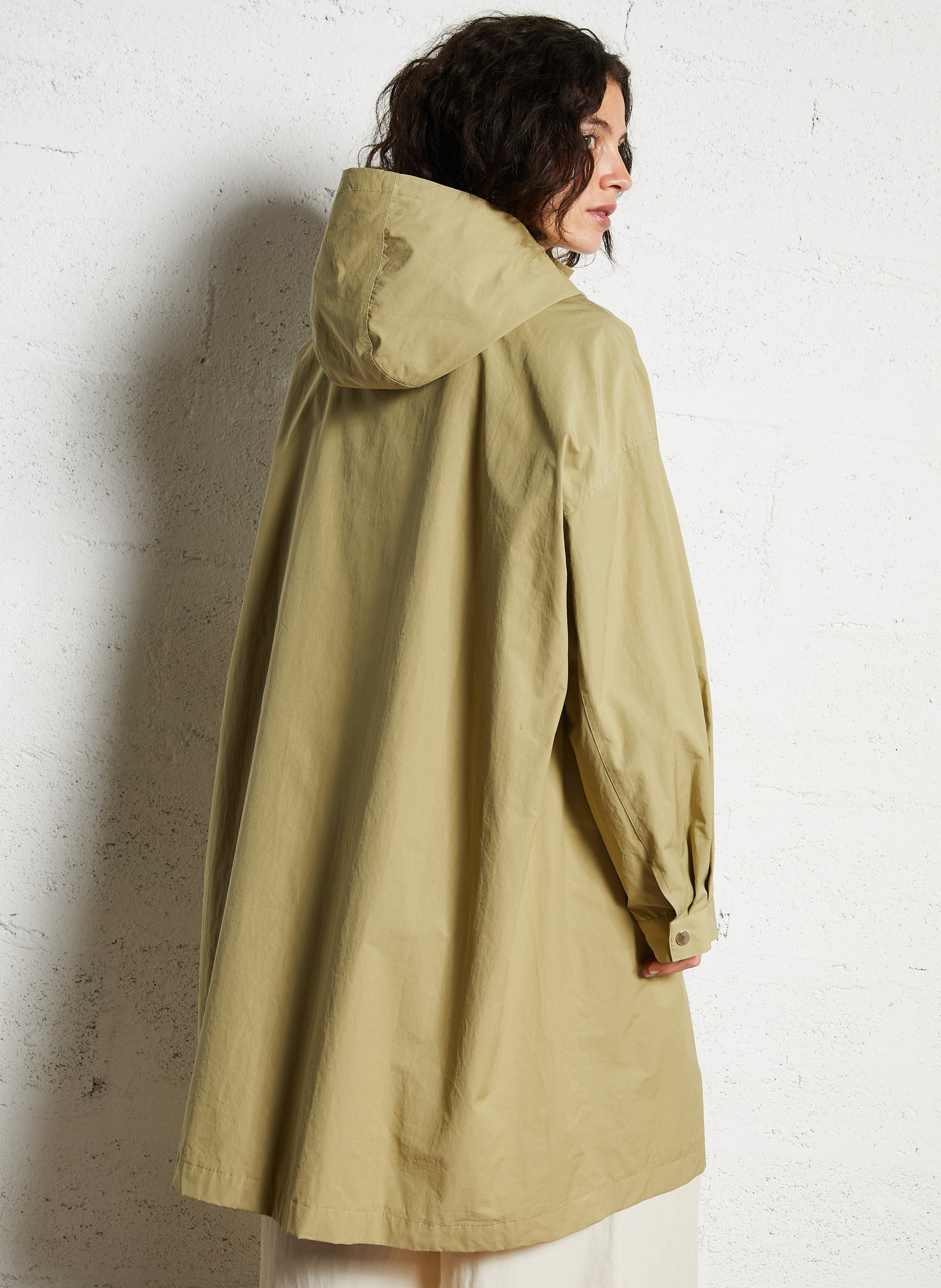 Oversize-Kapuzenparka JC SOPHIE Khaki