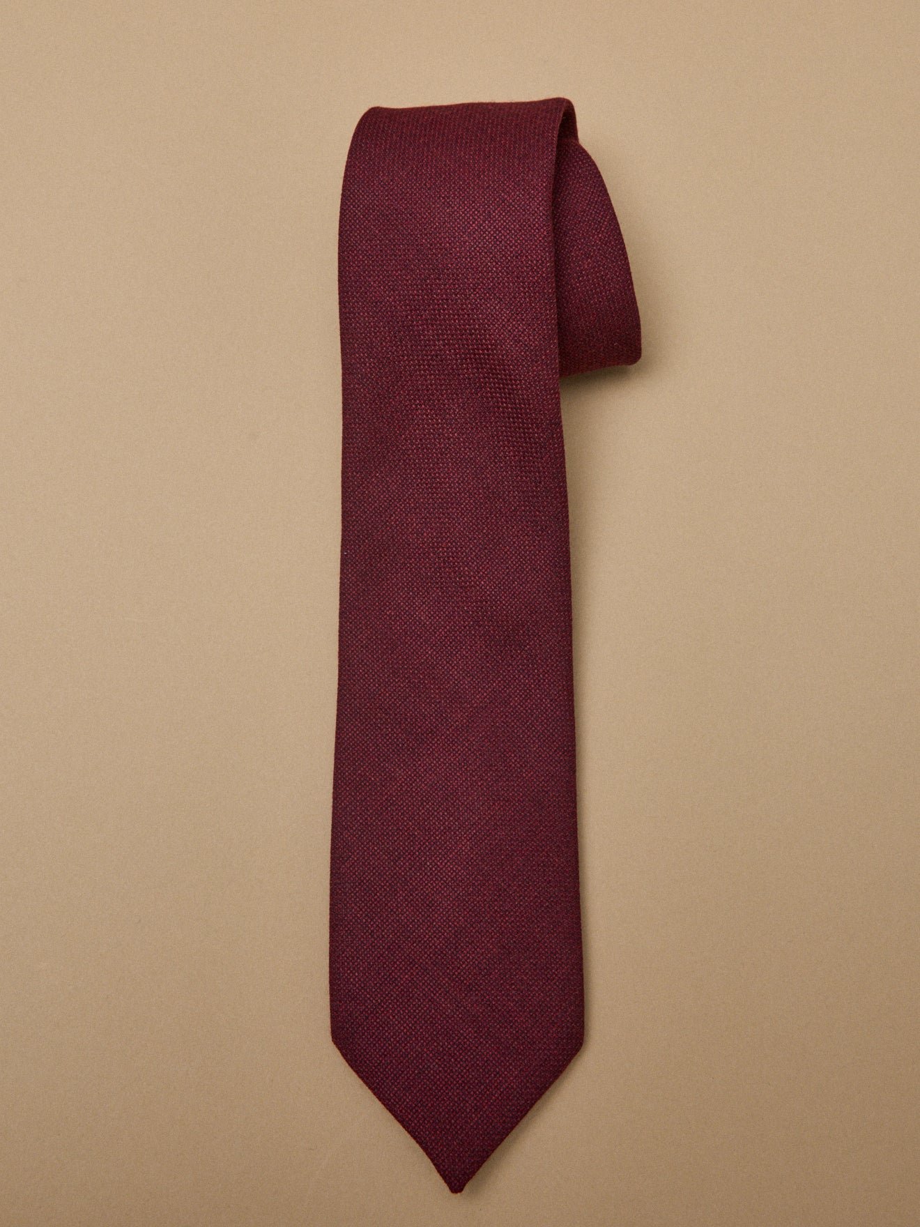 Wool tie made in France CYRILLUS