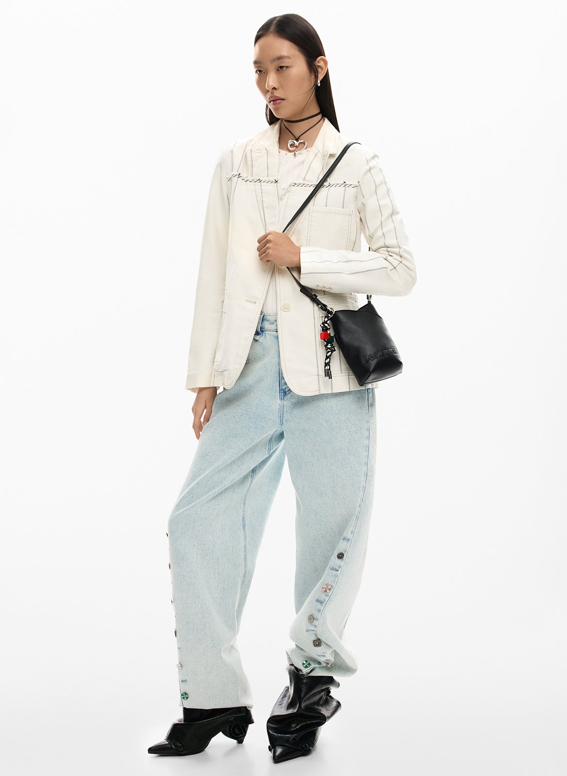 Sac bandoulière DESIGUAL Negro