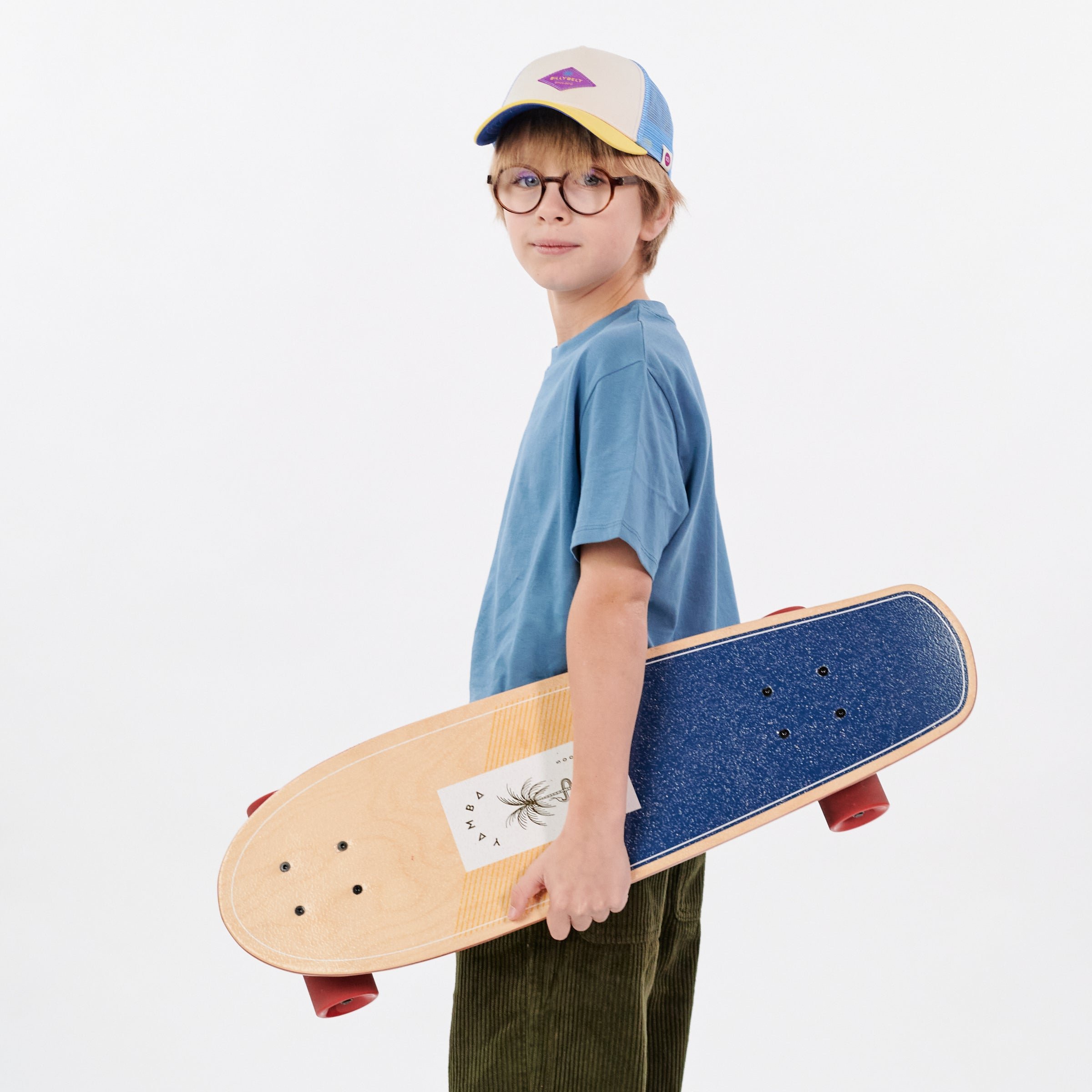 Casquette en coton trucker BILLYBELT Beige