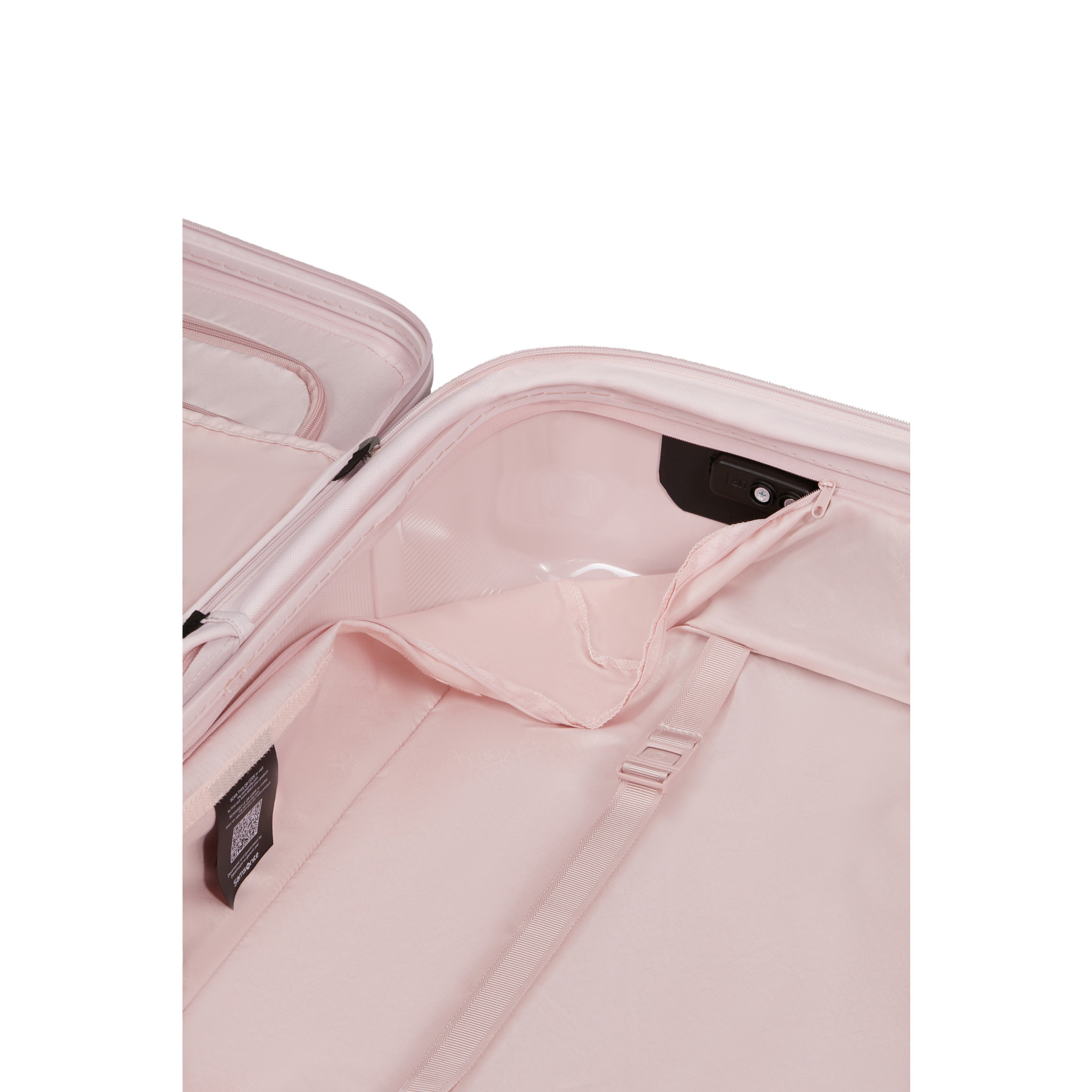 Image suitcase 4 wheels size small SAMSONITE Pink