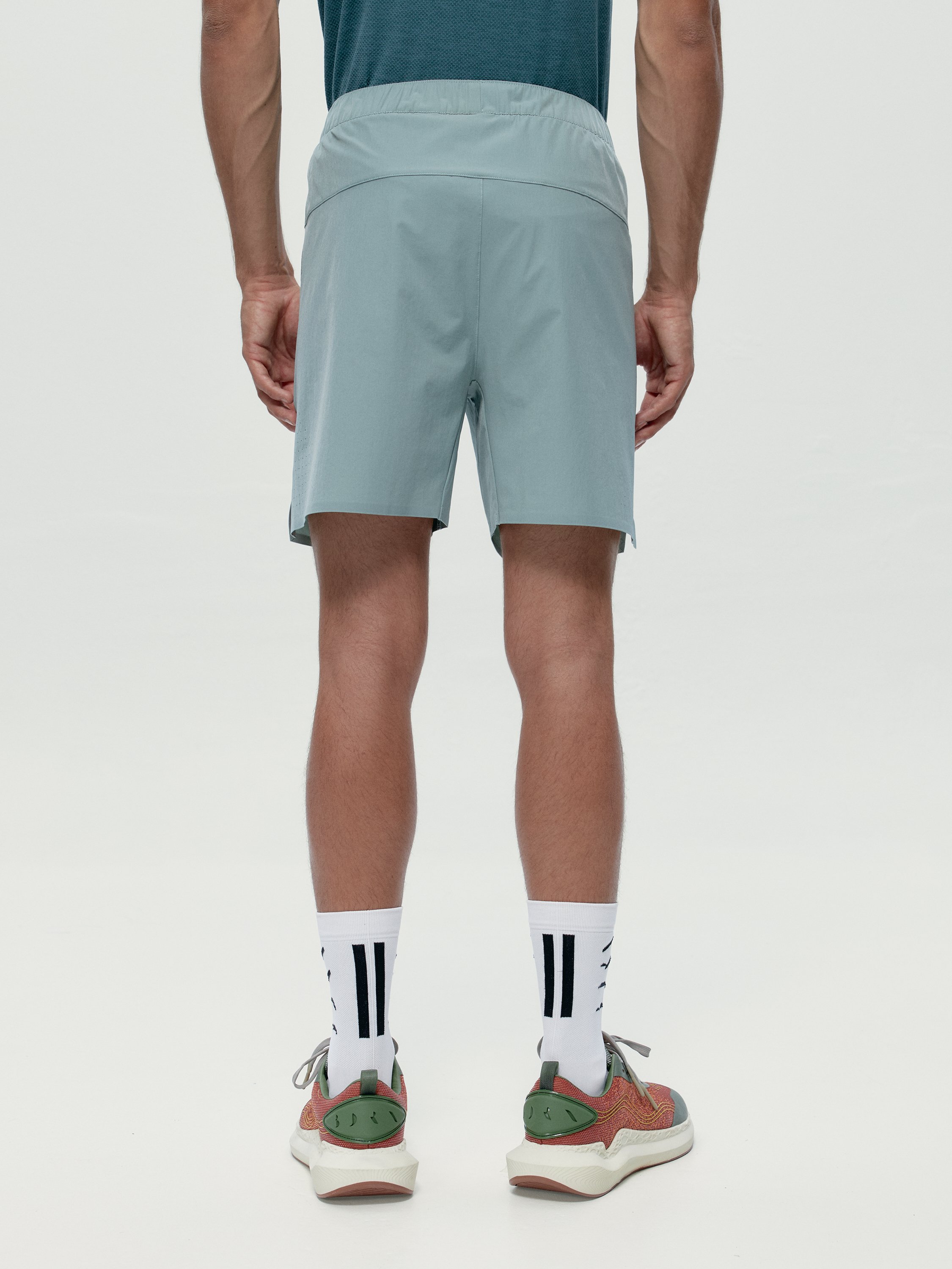 Short men's sports training BORN Green