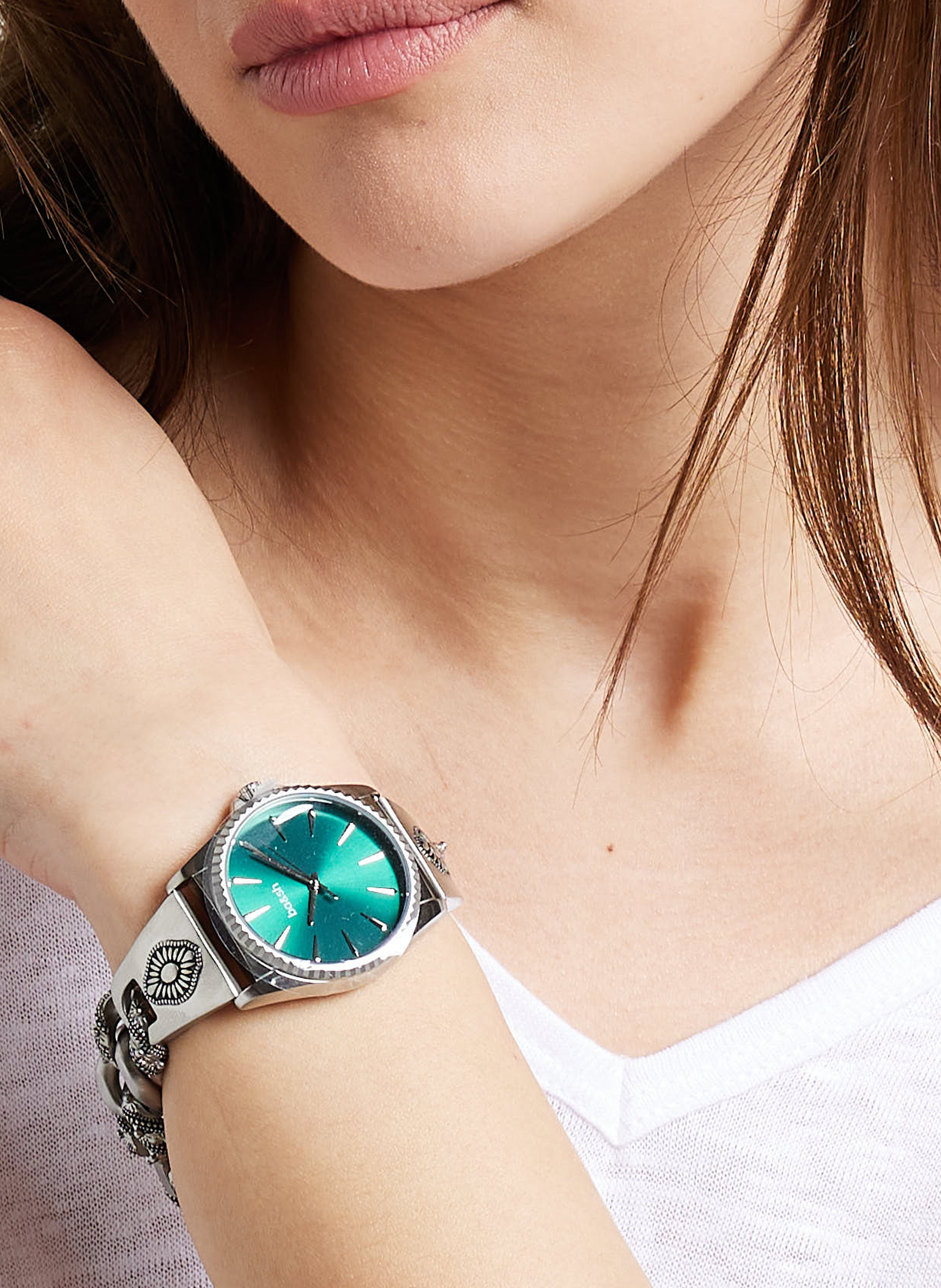 Stainless steel watch BA&SH Green