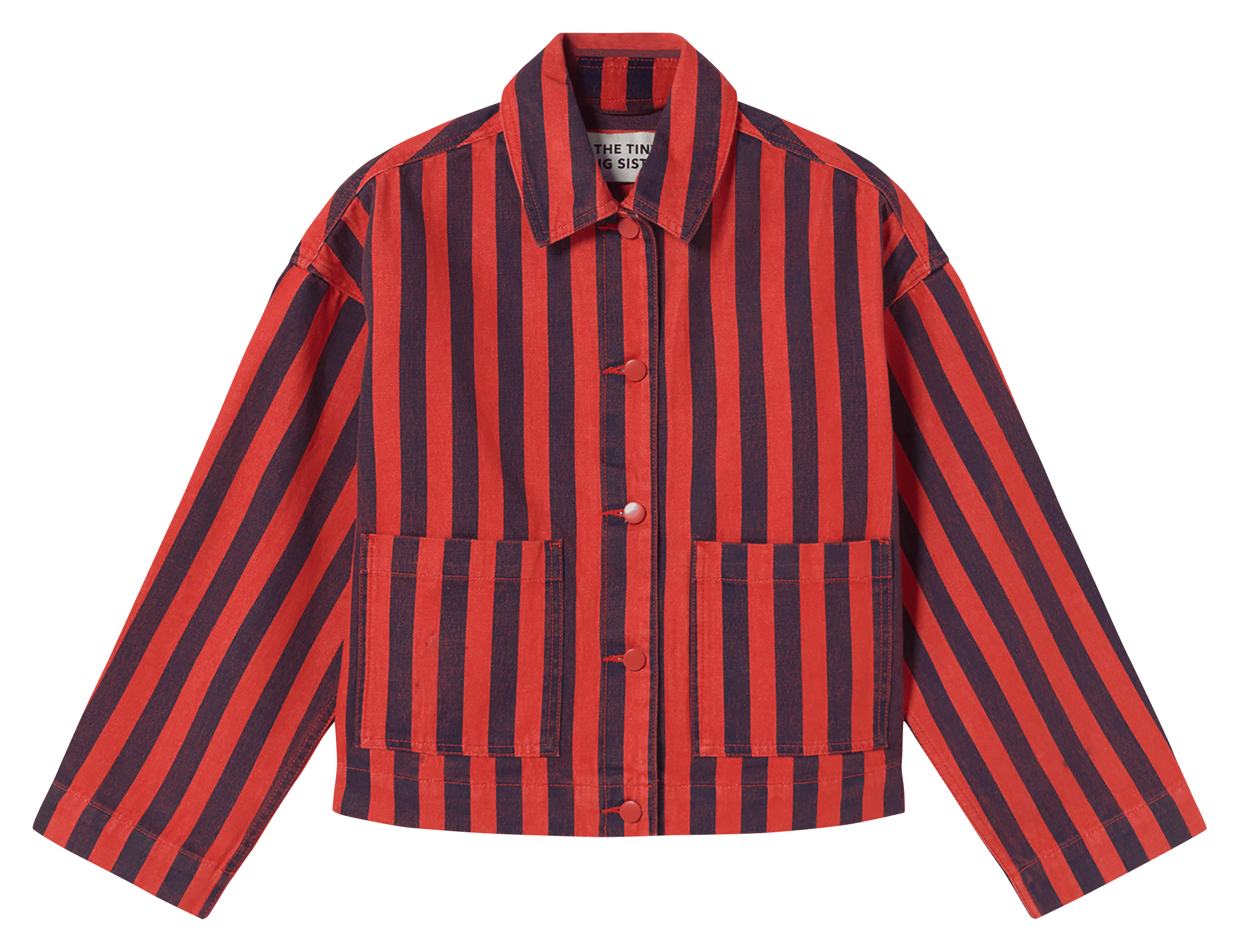 Camicia a righe THE TINY BIG SISTER Multicolore