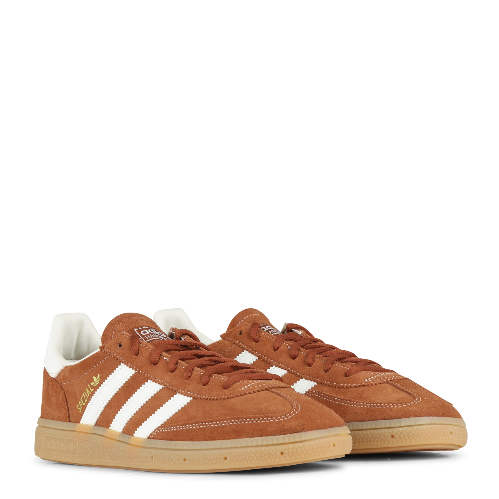 Baskets basses unies ADIDAS Marron