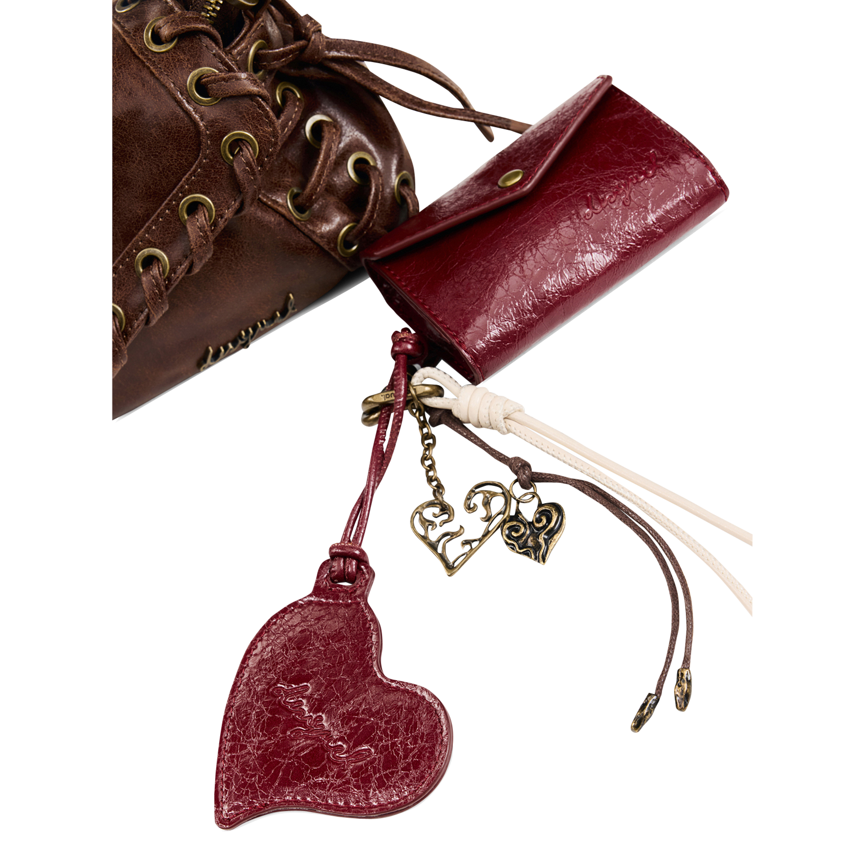 Shoulder bag DESIGUAL Brown