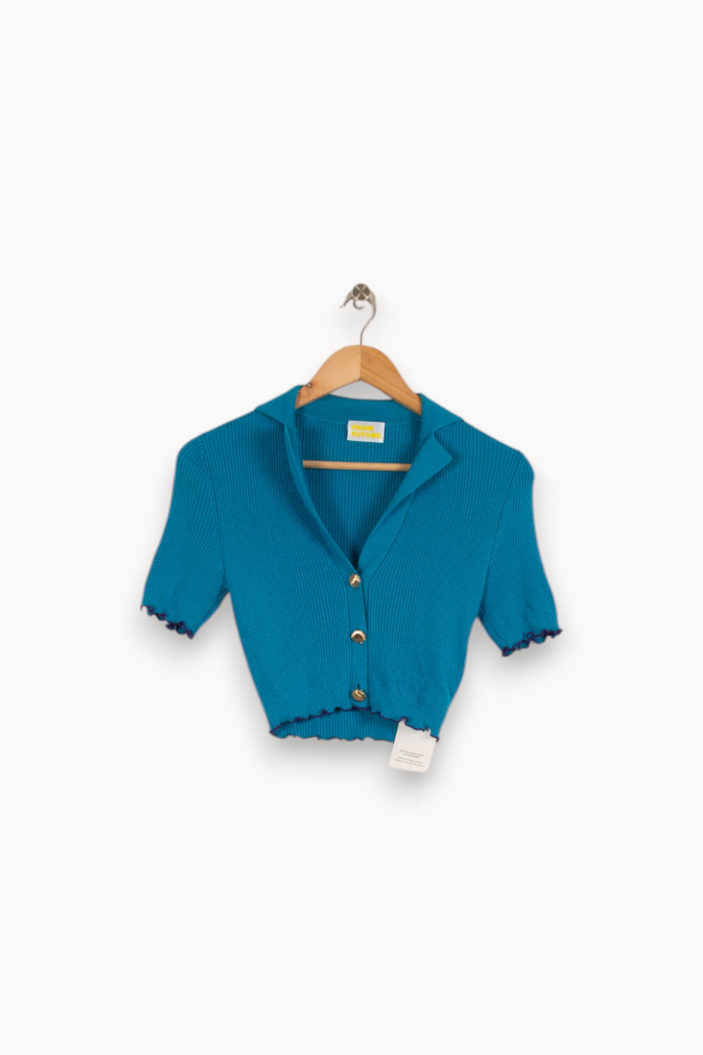Cardigan FROM FUTURE - Seconde Main Blue